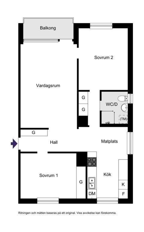 Bostadsrätt, Gröndalsvägen 110, Gröndal, Stockholm
