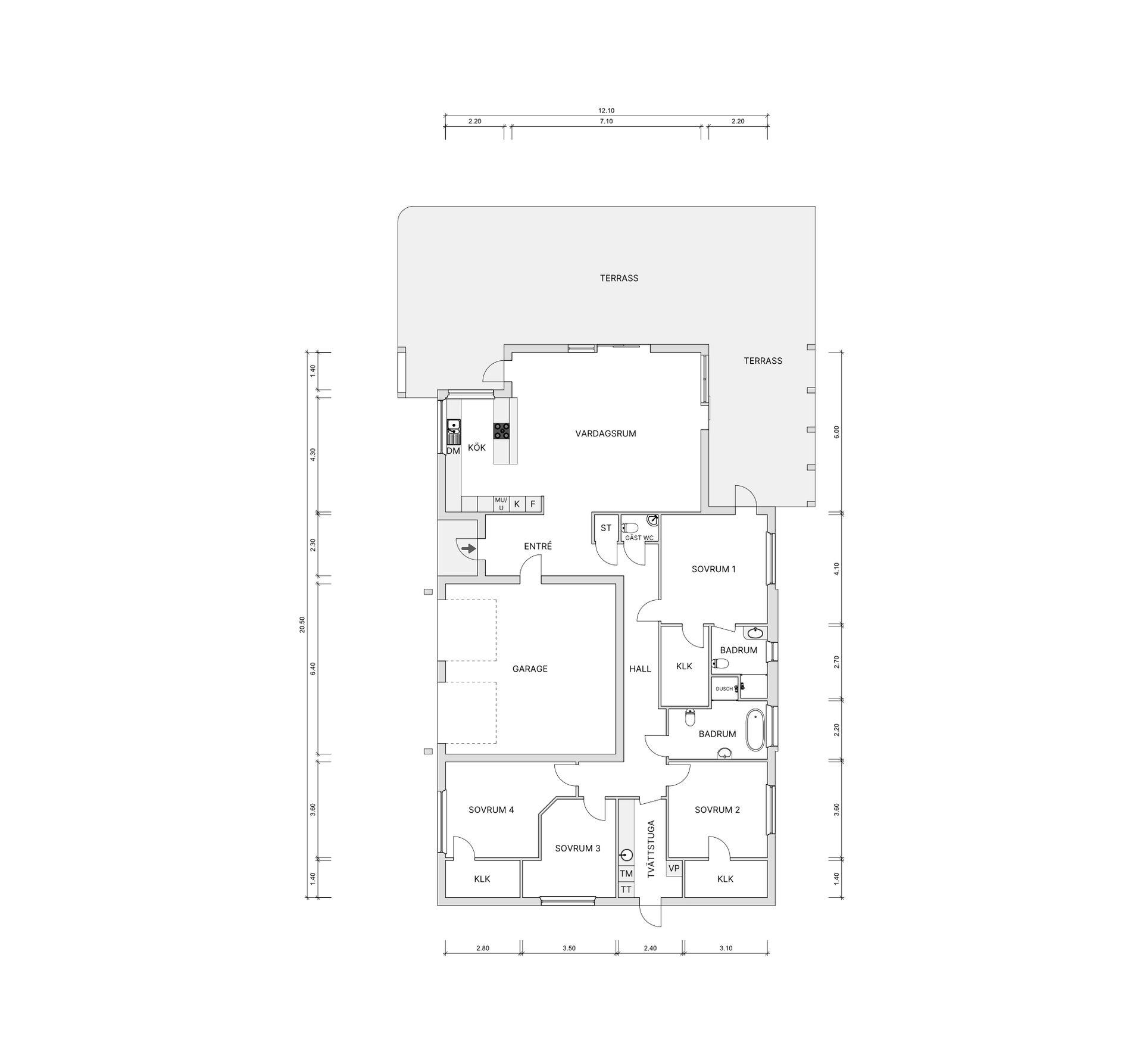 Villa, Hallandsgatan 4, Bjuv