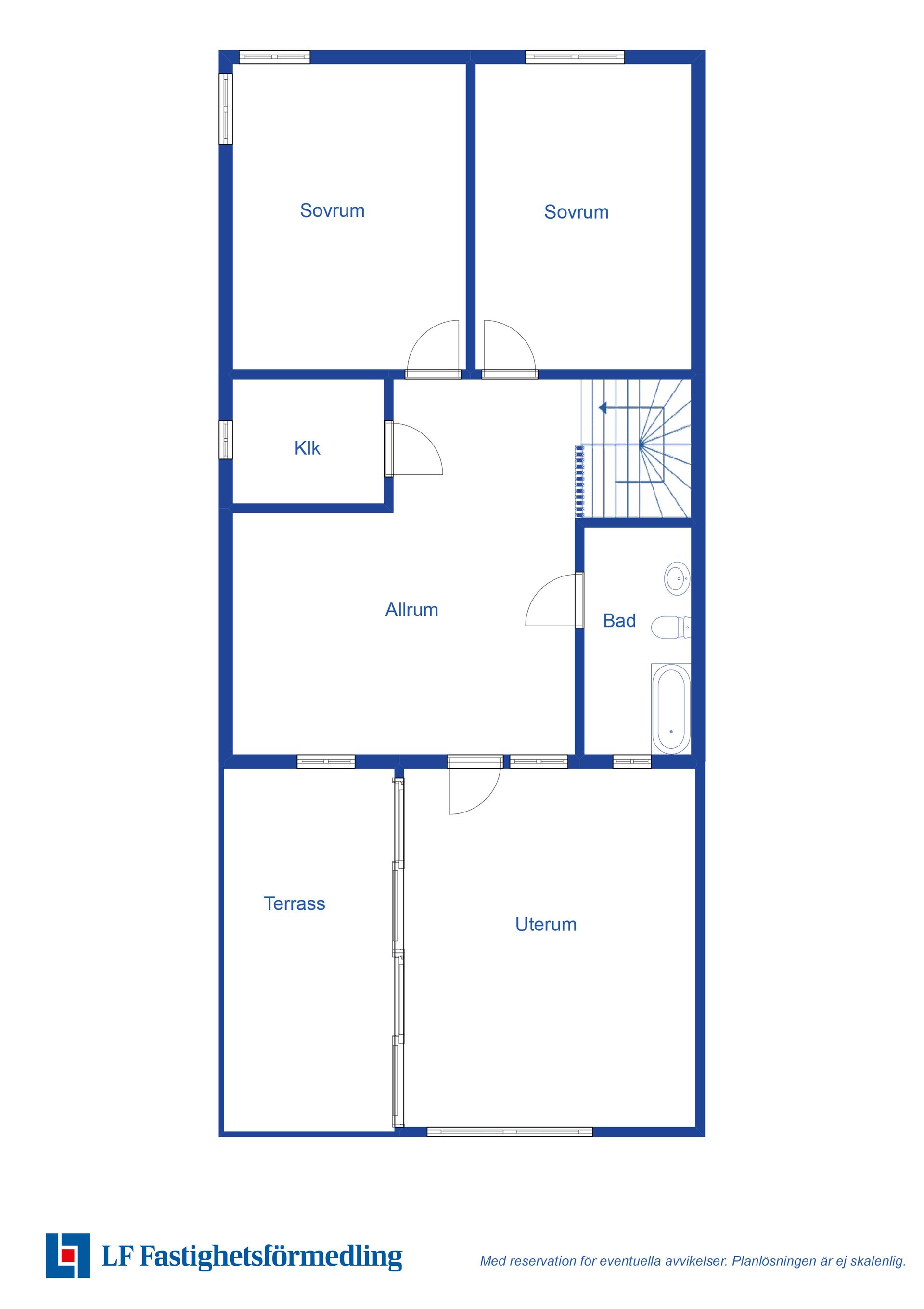 Radhus, Spiltgången 4A, Backa, Ystad