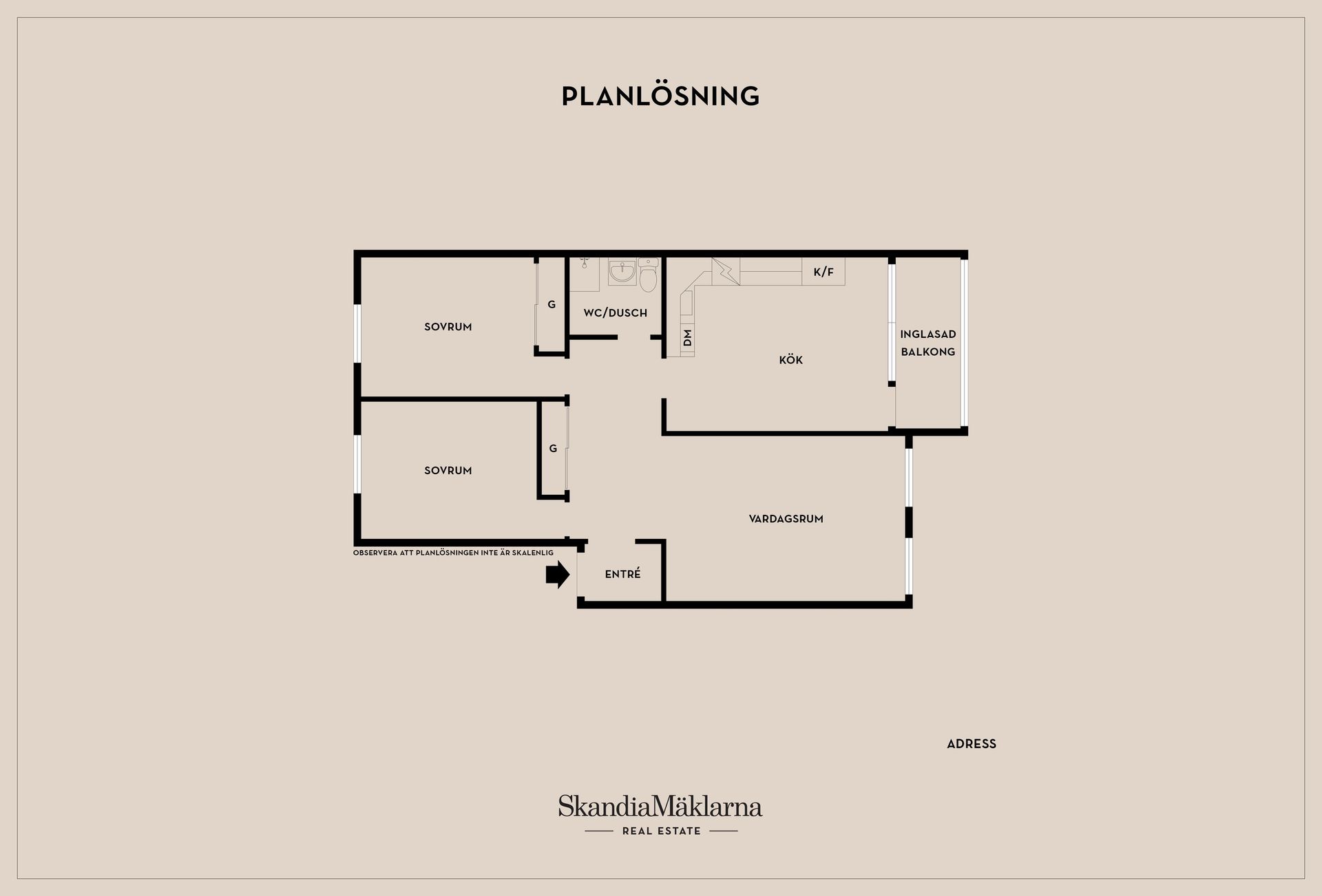 Bostadsrätt, Folkungagatan 35B, Mjölby