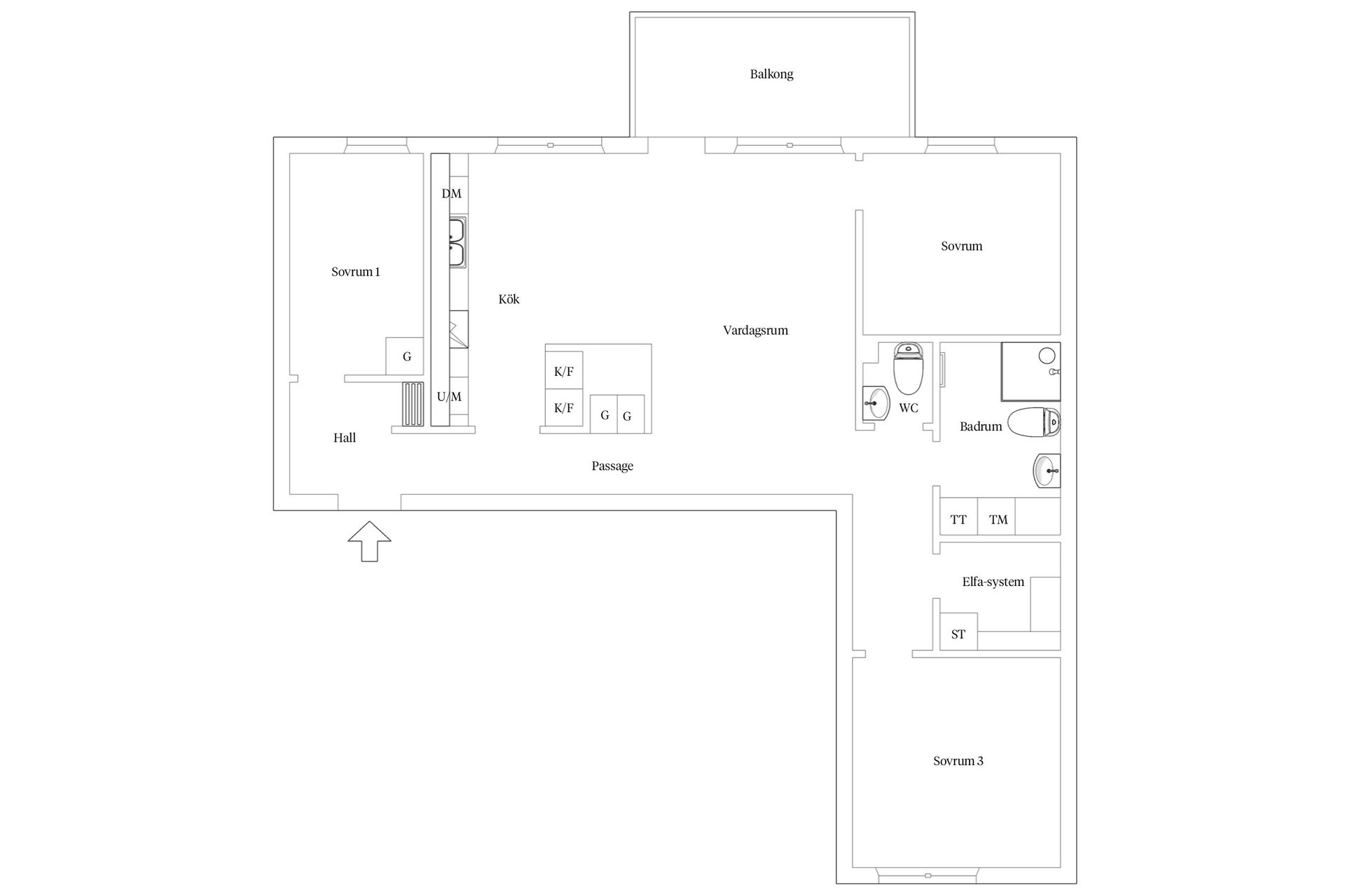 Bostadsrätt, Källtorpsvägen 14, Näsbypark, Täby