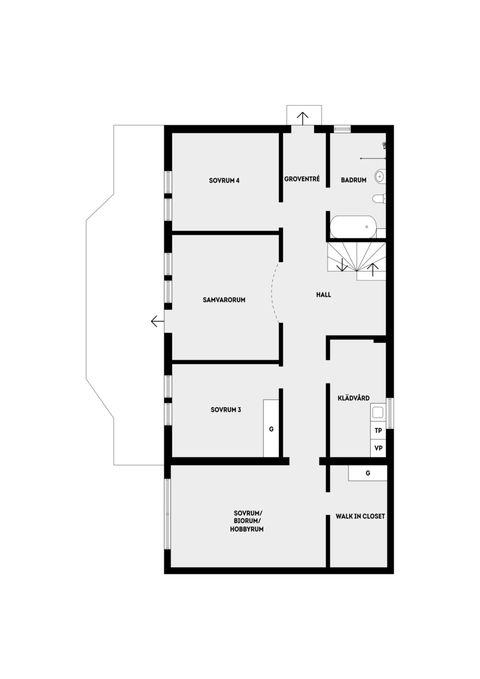 Villa, Götavägen 53, Gribbylund, Täby