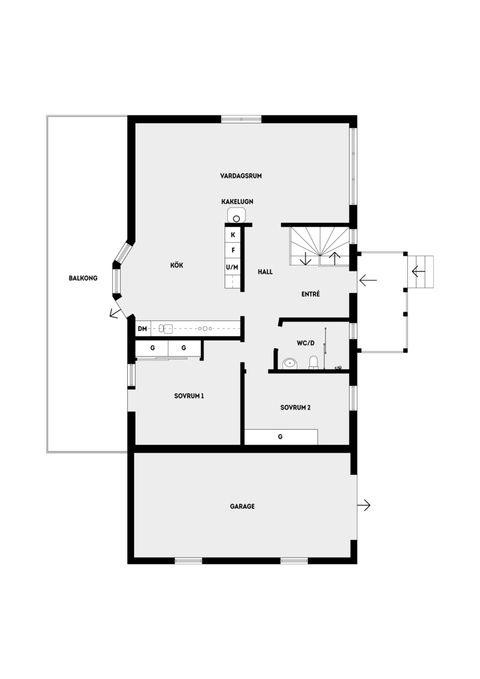 Villa, Götavägen 53, Gribbylund, Täby