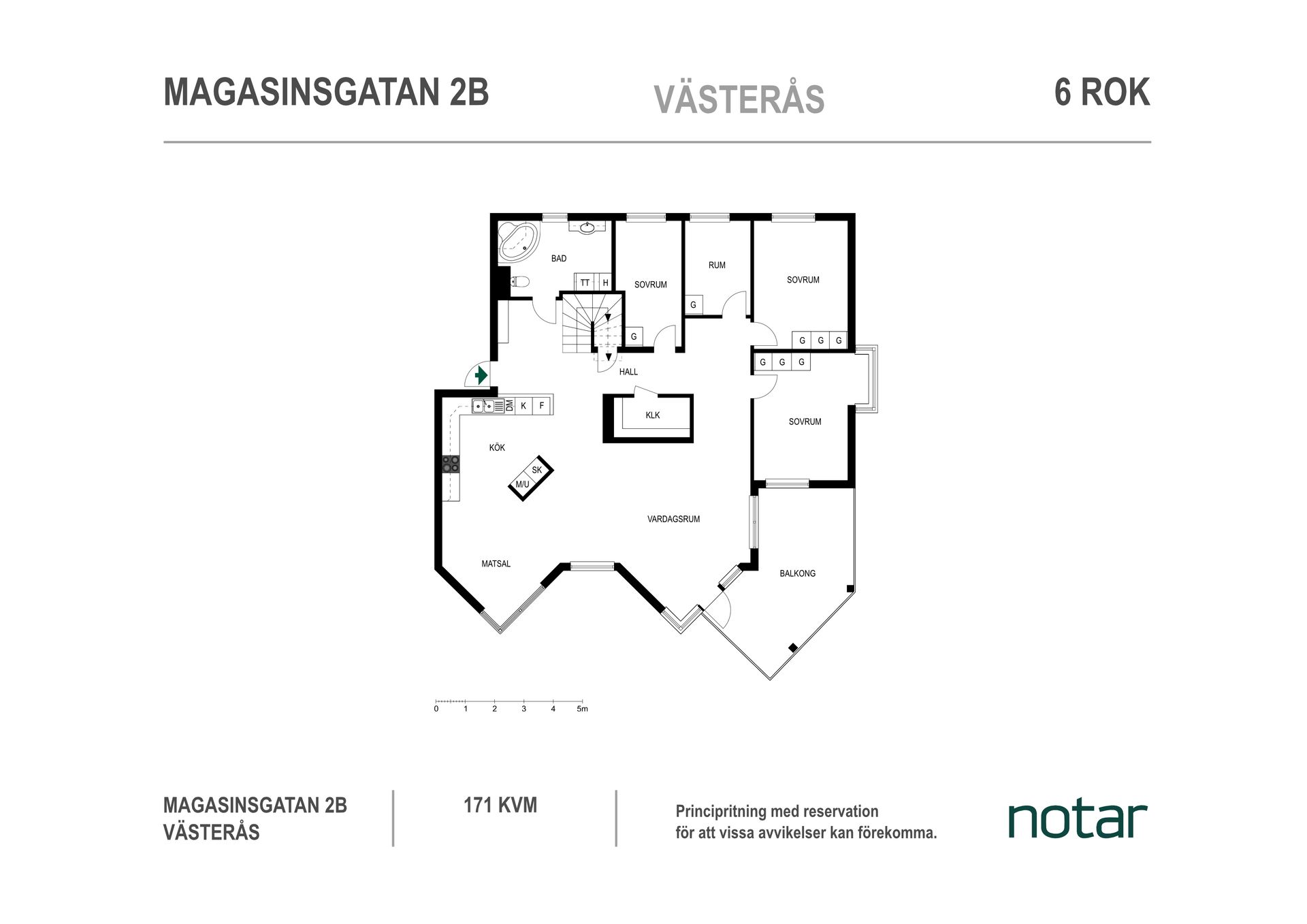 Bostadsrätt, Magasinsgatan 2B, Östra Hamnen, Västerås