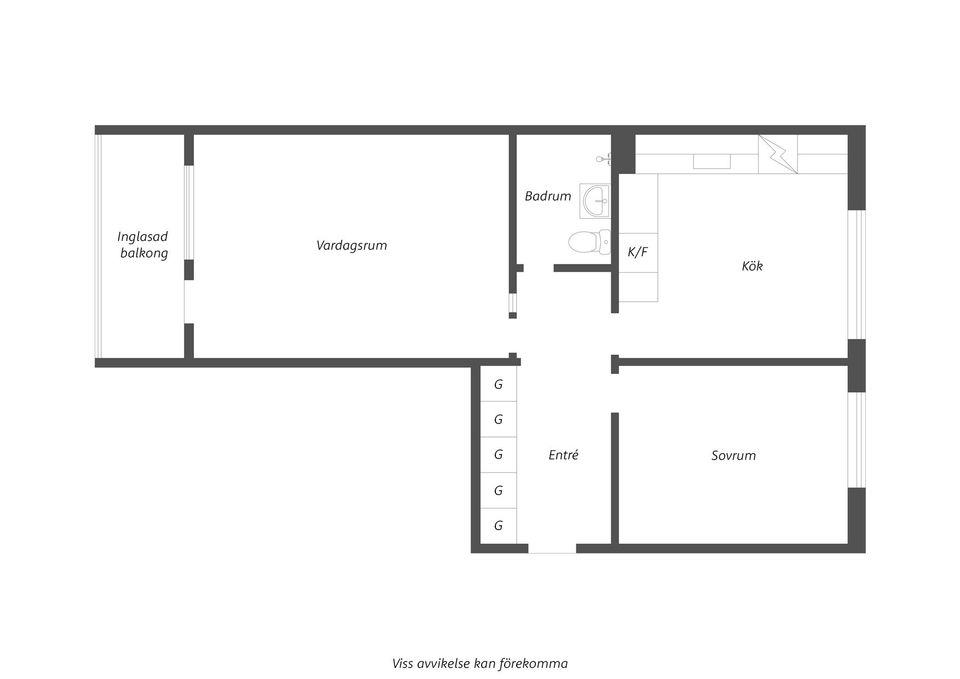 Bostadsrätt, Bodagatan 47, Boda, Borås