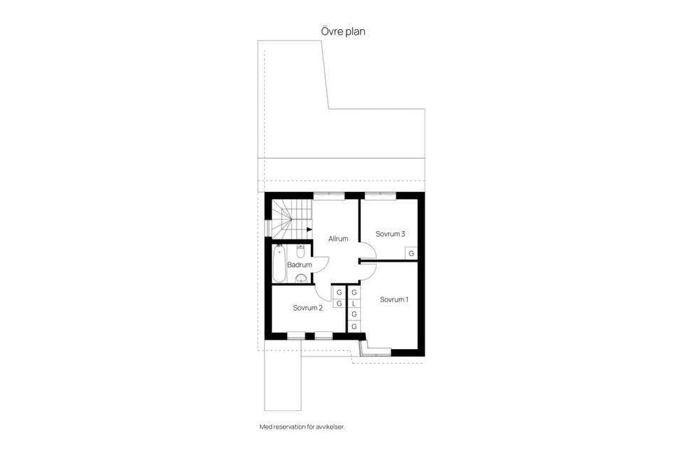 Radhus, Granholmsgatan 11A, Norra Ormesta, Örebro