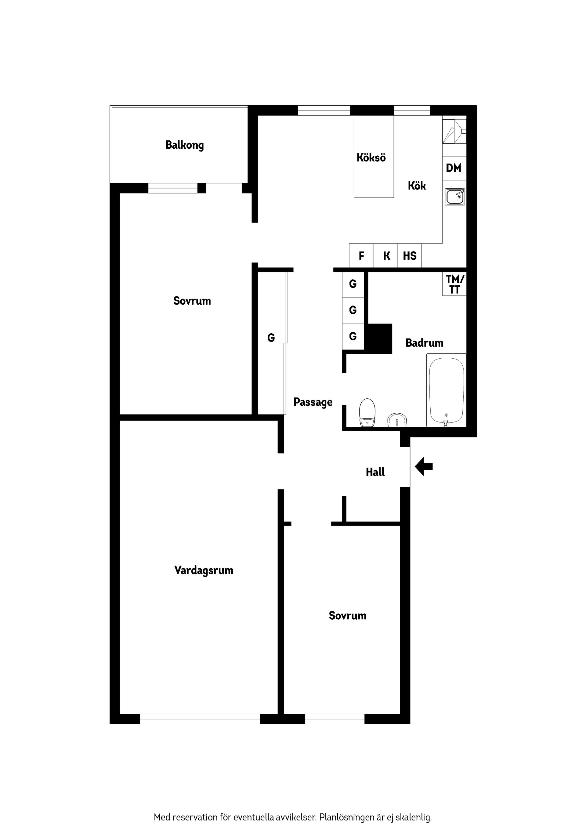 Bostadsrätt, Vildgåsvägen 19B, Klosters Fälad, Lund