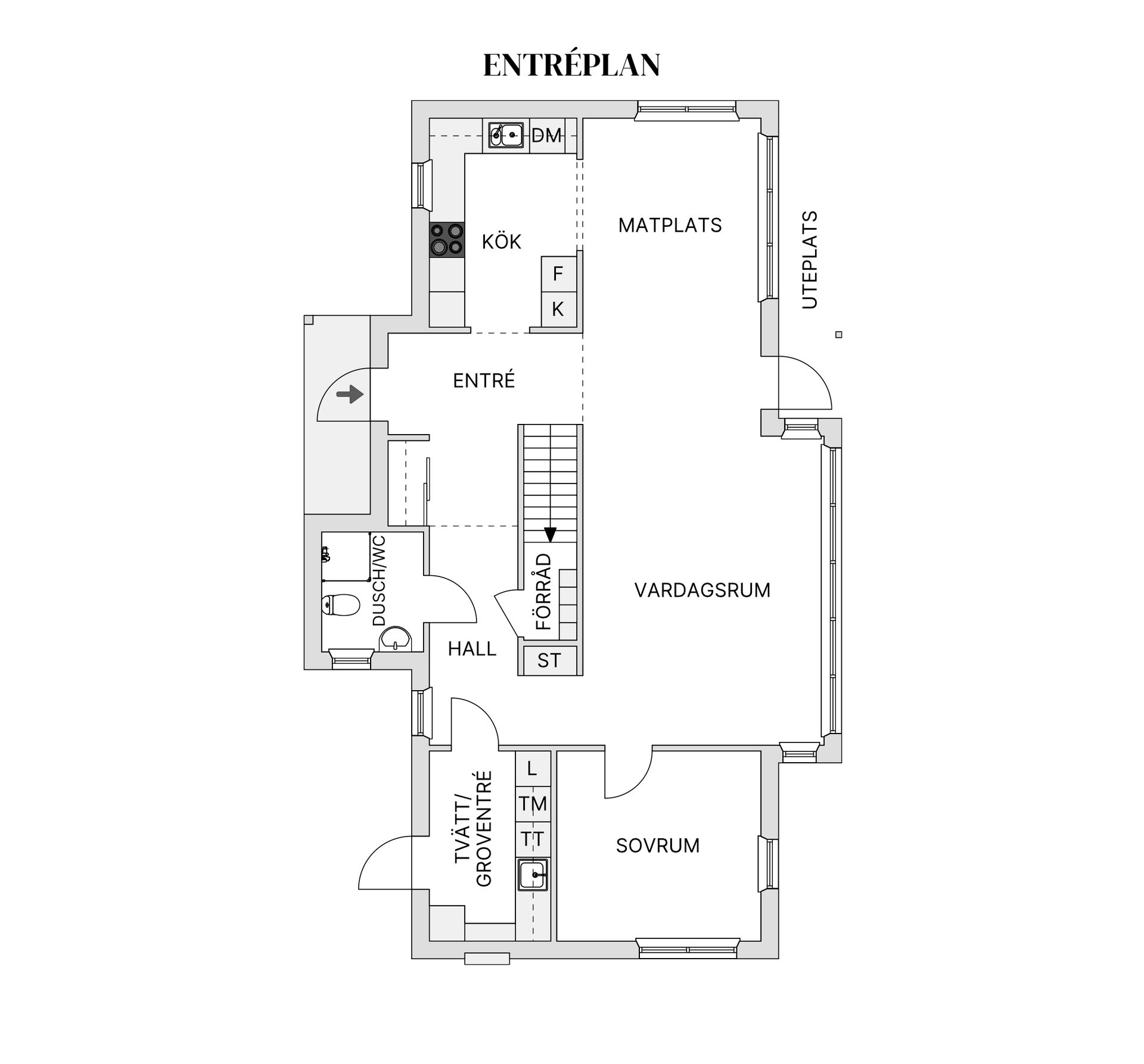 Villa, Mullvadsvägen 46, Ytternäs och Vreta, Uppsala