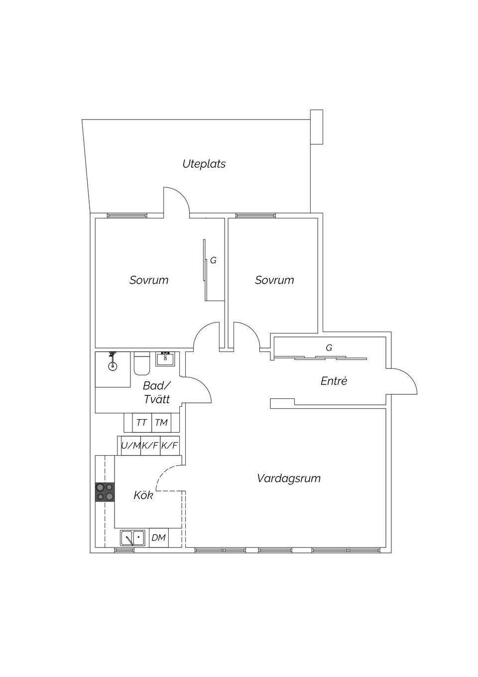 Bostadsrätt, Fräkne gränd 10, Kongahälla, Kungälv