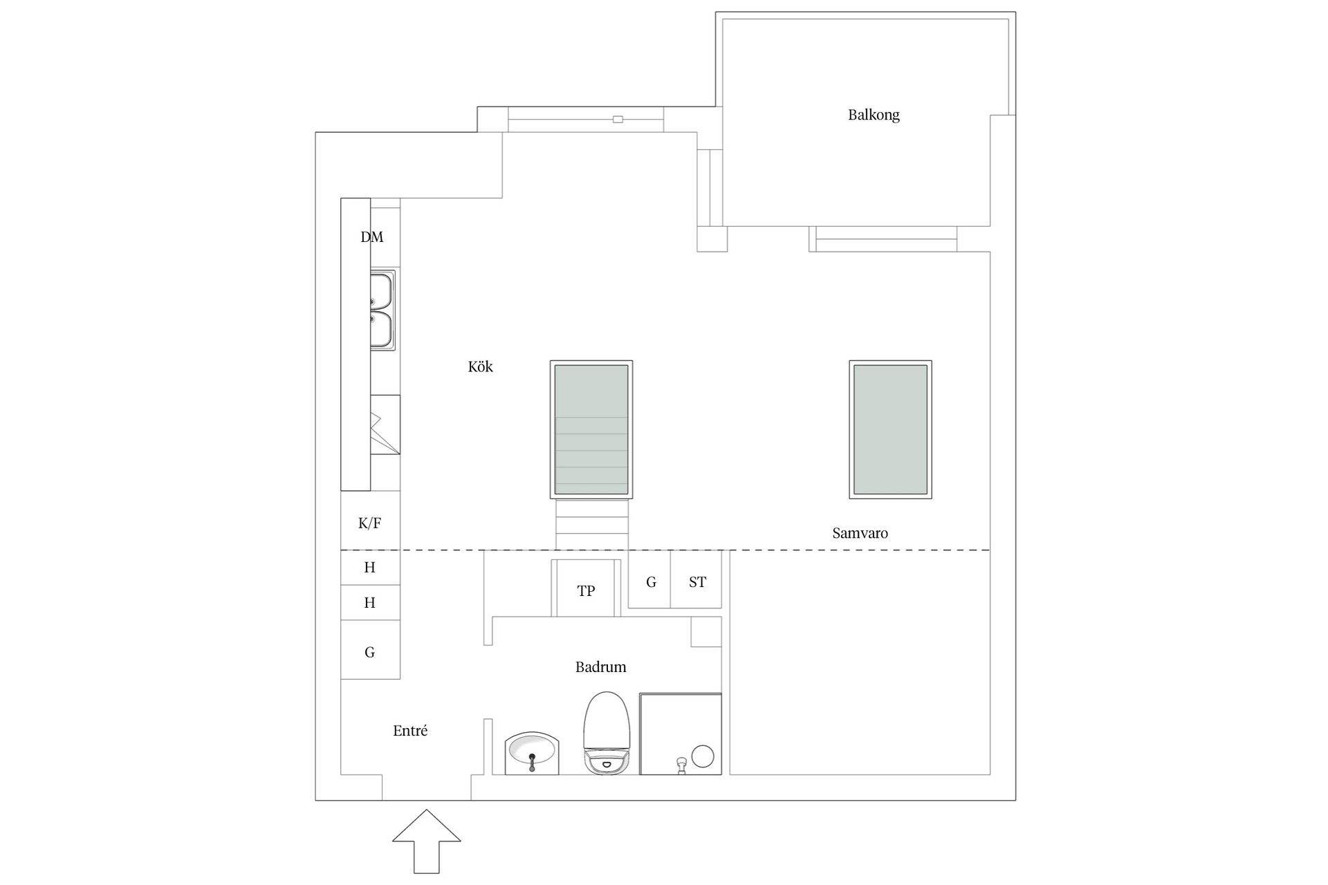 Bostadsrätt, A R Lorents gata 65, Majorna - Klippan, Göteborg