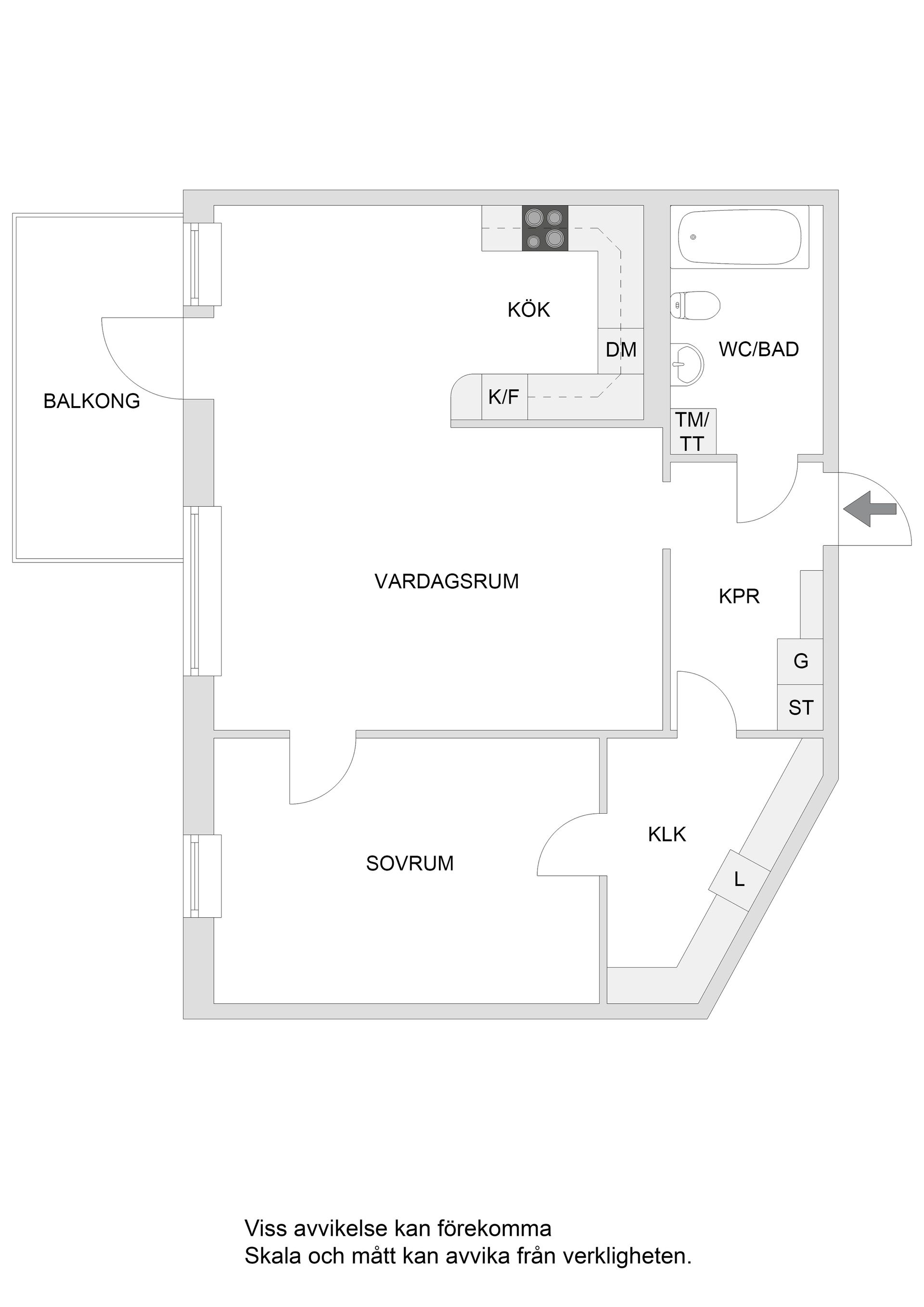 Bostadsrätt, Kungsklippevägen 9, Stuvsta, Huddinge