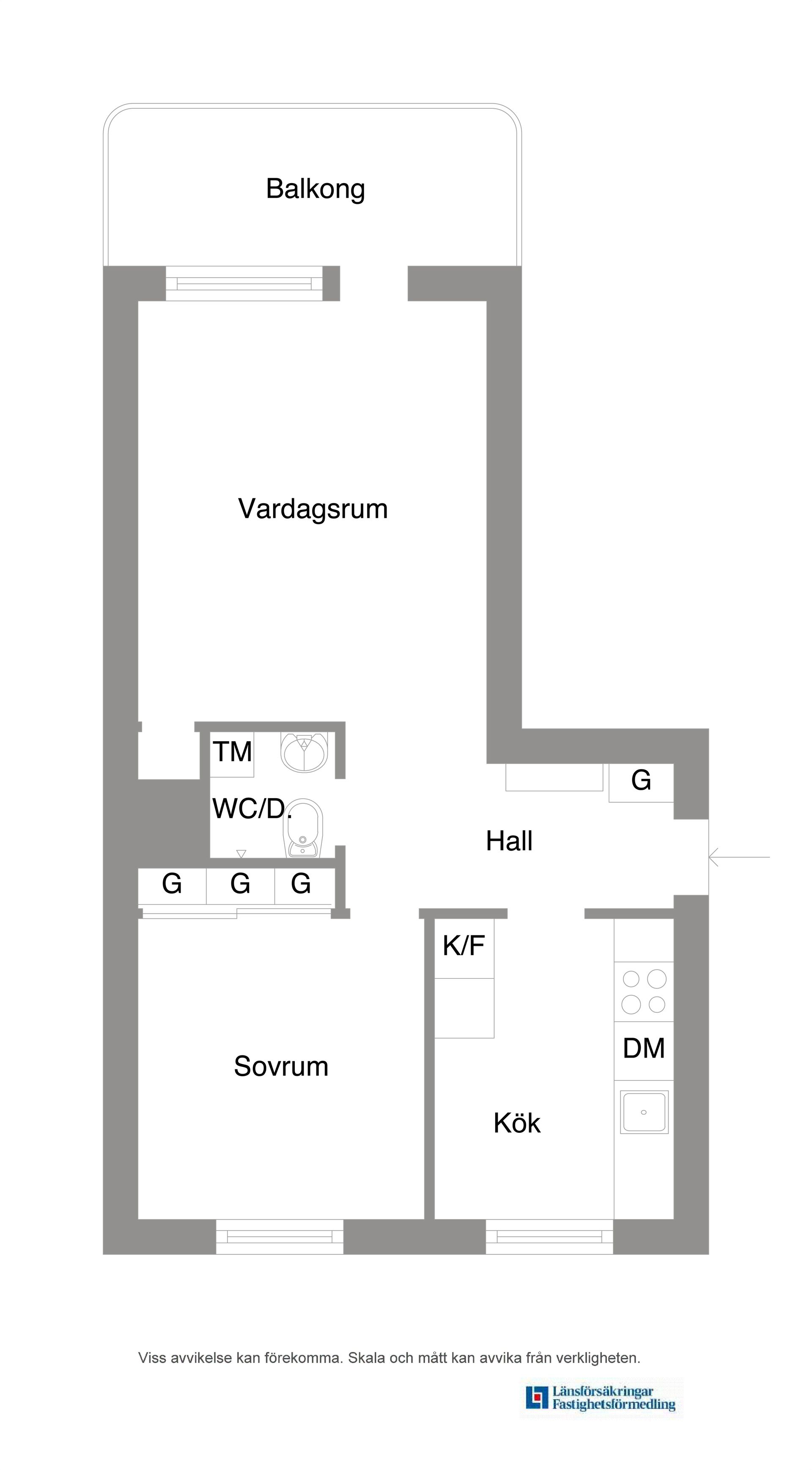 Bostadsrätt, Norra Ringvägen 20B, Centrum, Västerås