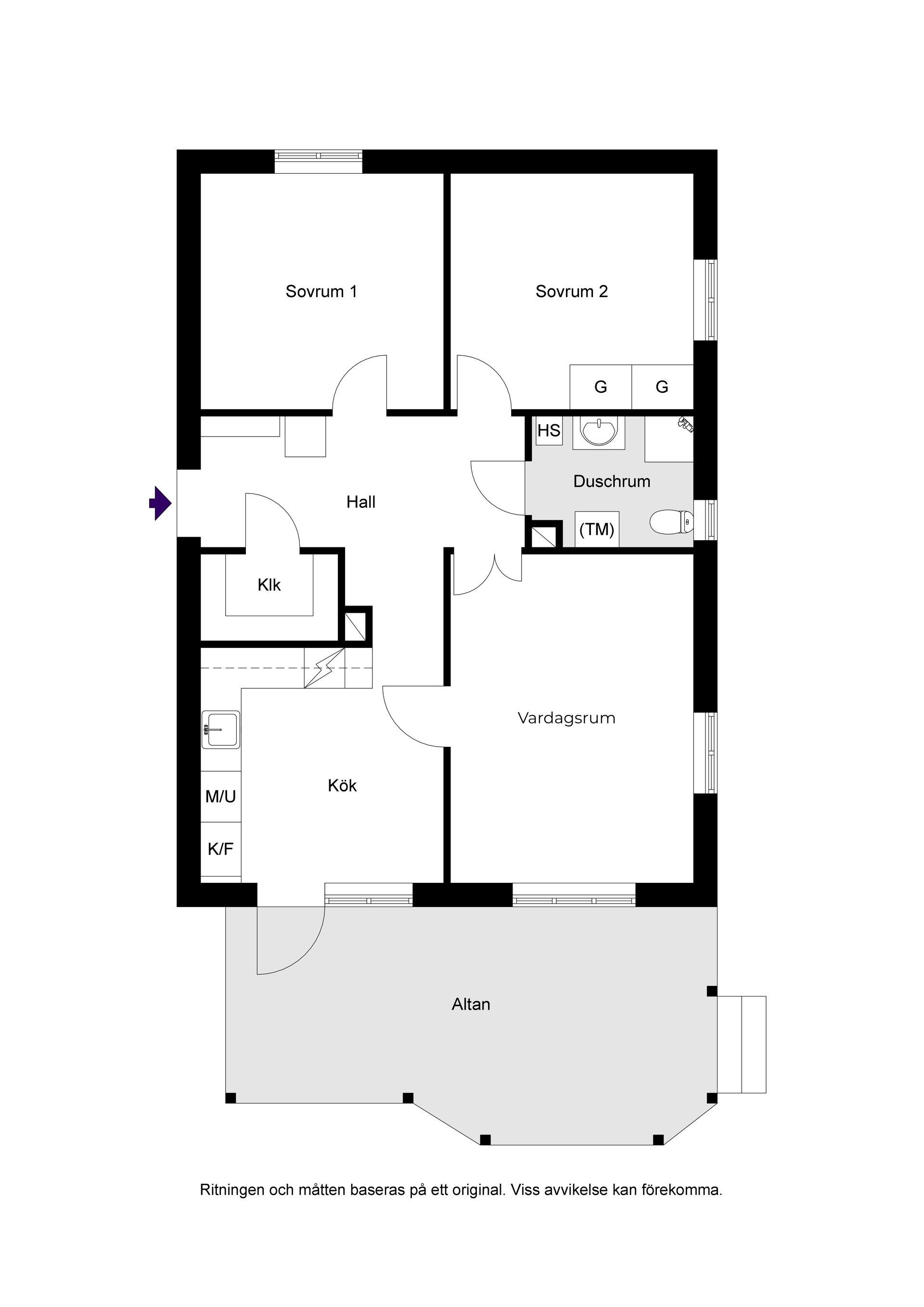 Bostadsrätt, Strömstadsvägen 86, Granloholm, Sundsvall
