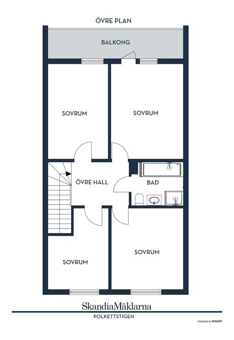 Radhus, Polkettstigen 91, Brunna - Kungsängen, Upplands-Bro