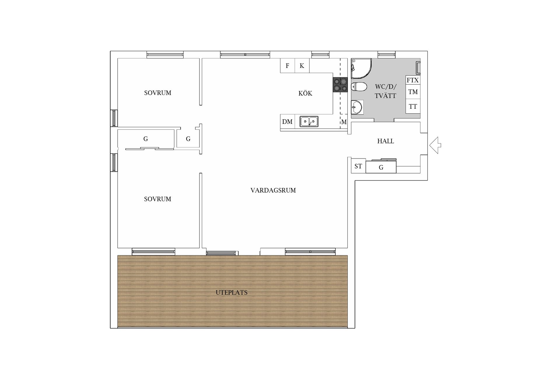 Bostadsrätt, Kalvstigen 25, Ranagård, Halmstad
