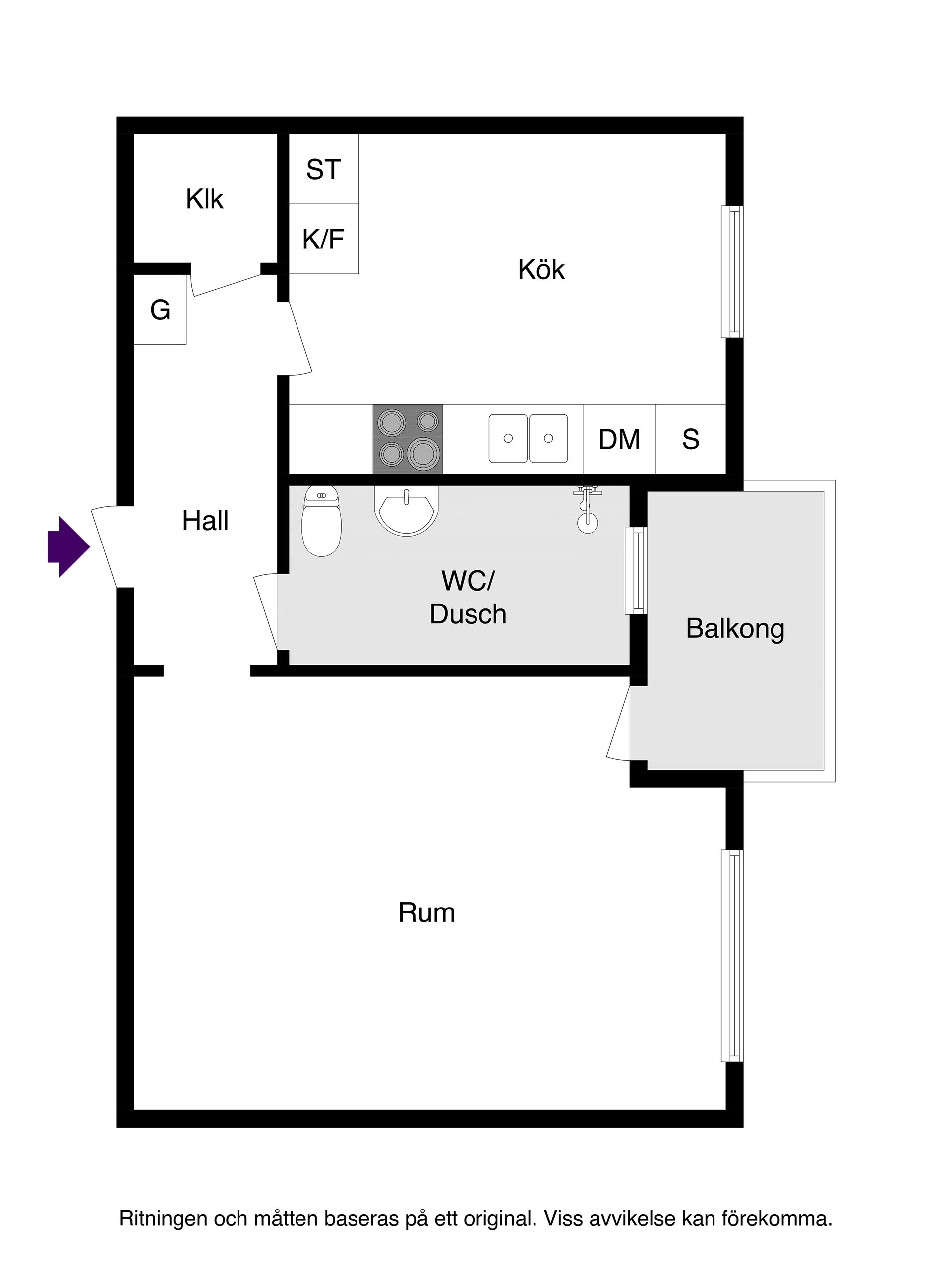 Bostadsrätt, Byggmästargatan 1D, Salabacke, Uppsala