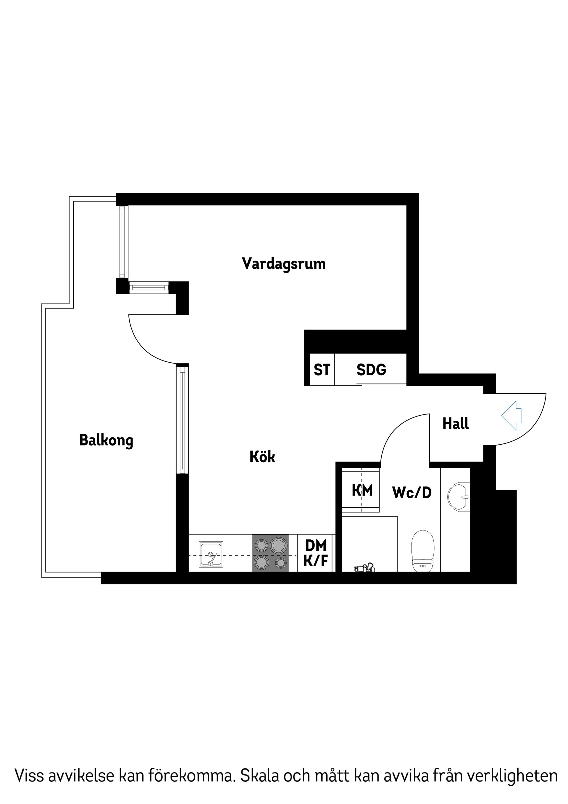Bostadsrätt, Östhammarsgatan 72A, 2 tr, Gärdet, Stockholm