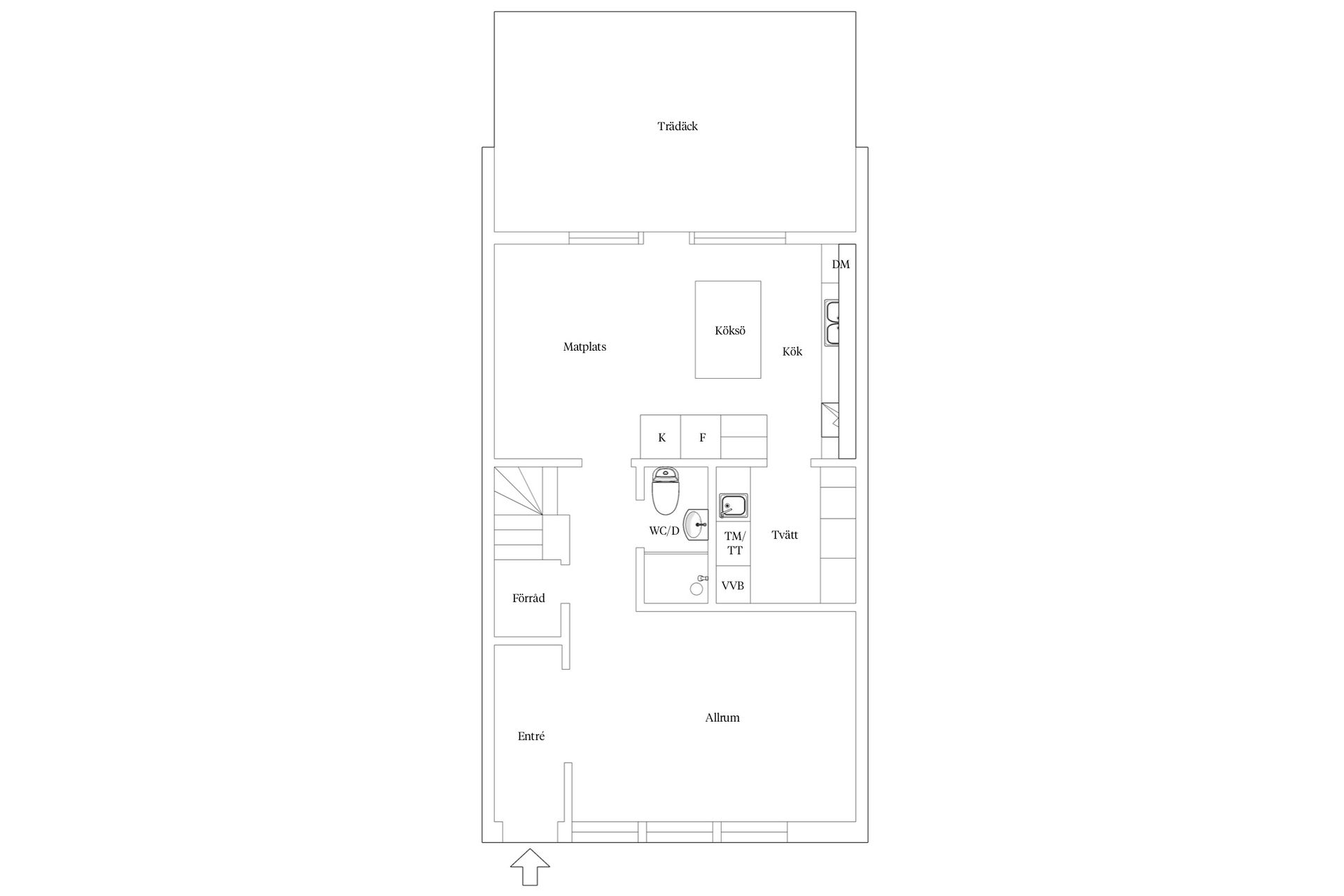 Radhus, Studentvägen 37, Löddesnäs, Lomma