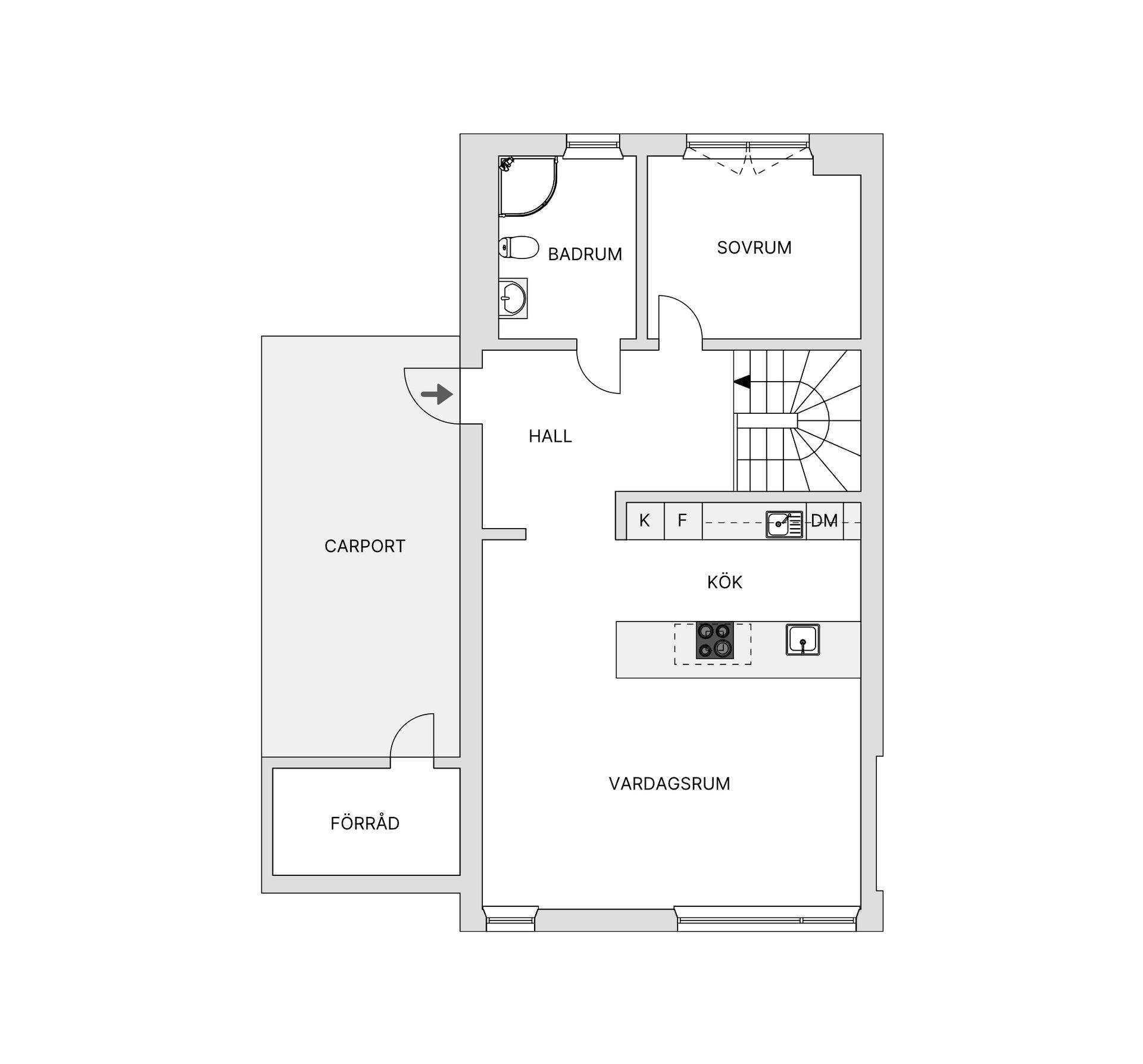 Radhus, Runvägen 21, Åkersberga Centralt, Österåker