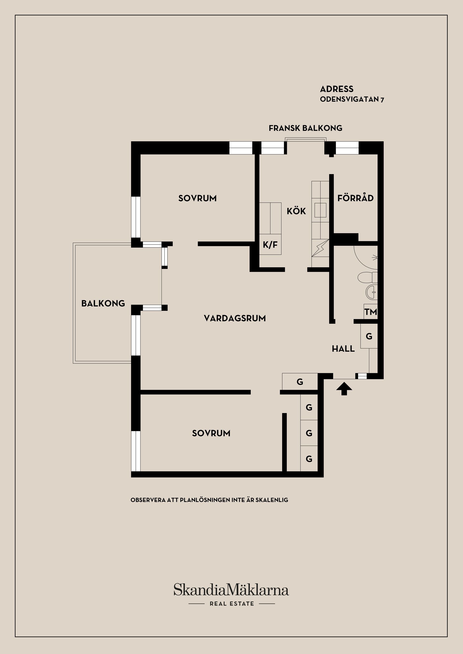Bostadsrätt, Odensvigatan 7, Odensvi, Västerås