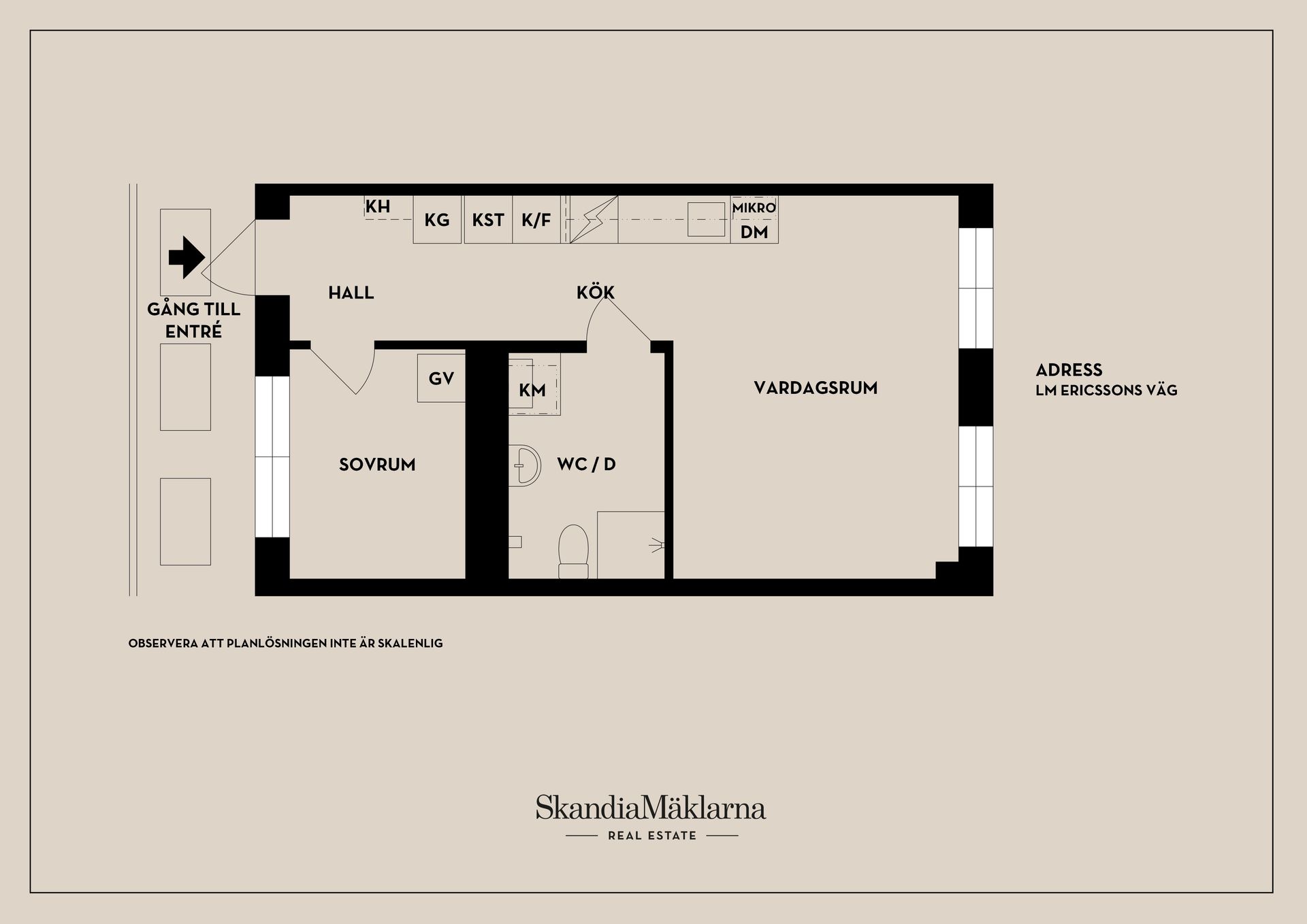 Bostadsrätt, LM Ericssons väg 24, Telefonplan, Stockholm