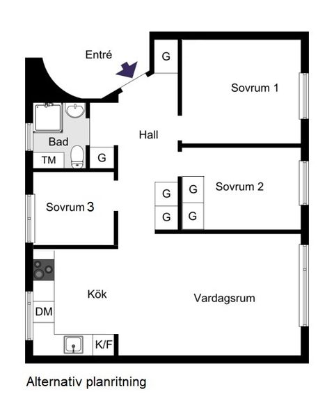 Bostadsrätt, Pingstvägen 28, Midsommarkransen/Telefonplan, Stockholm