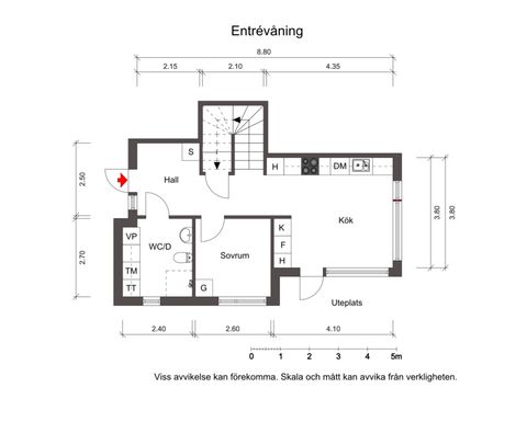 Radhus, Tant Gredelins väg 41A, Kvarnsjön / Sandstugan, Botkyrka