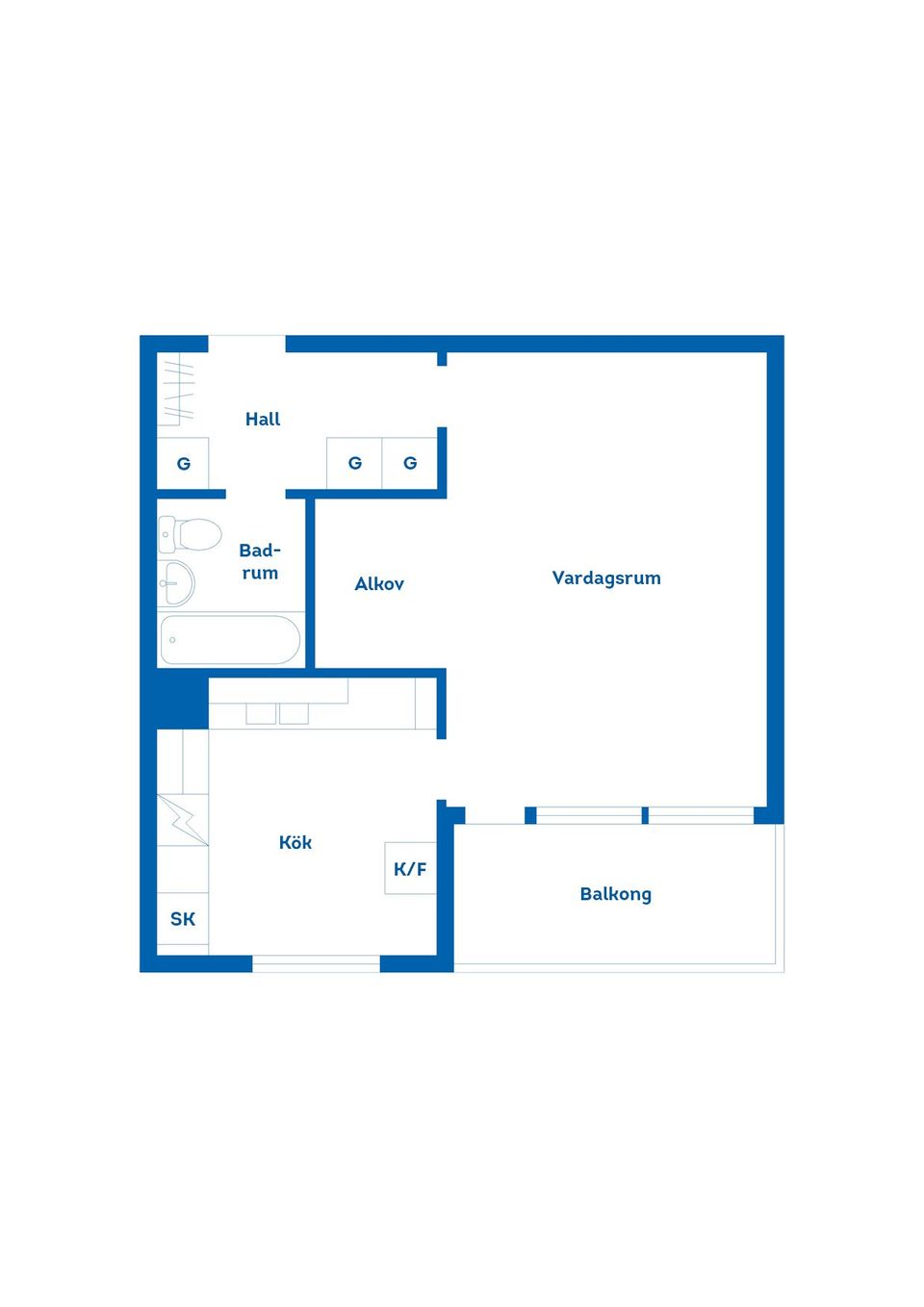 Bostadsrätt, Herrhagsvägen 9B, Herrhagen, Falun