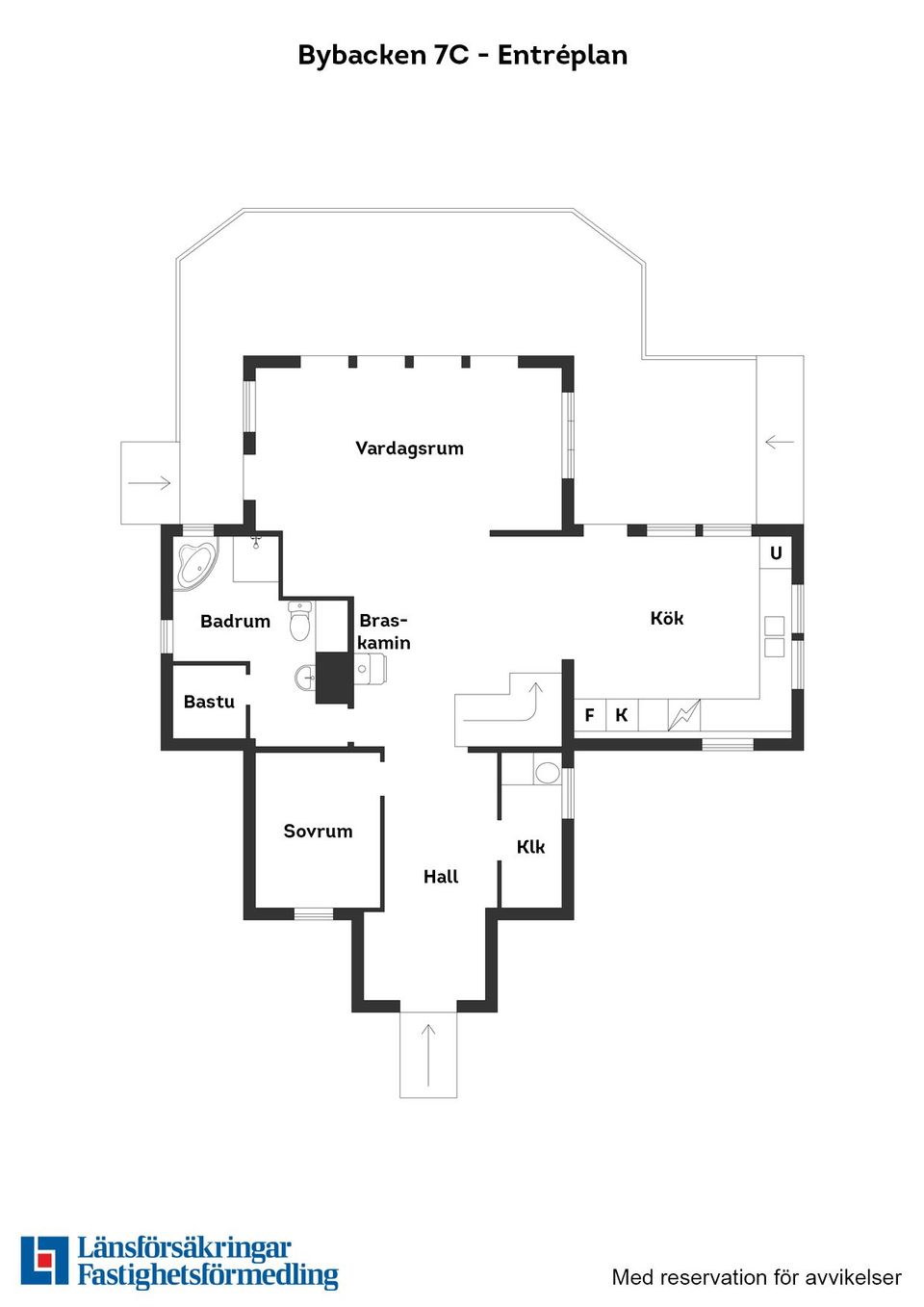 Villa, Bybacken 7C, Mörtnäs, Värmdö