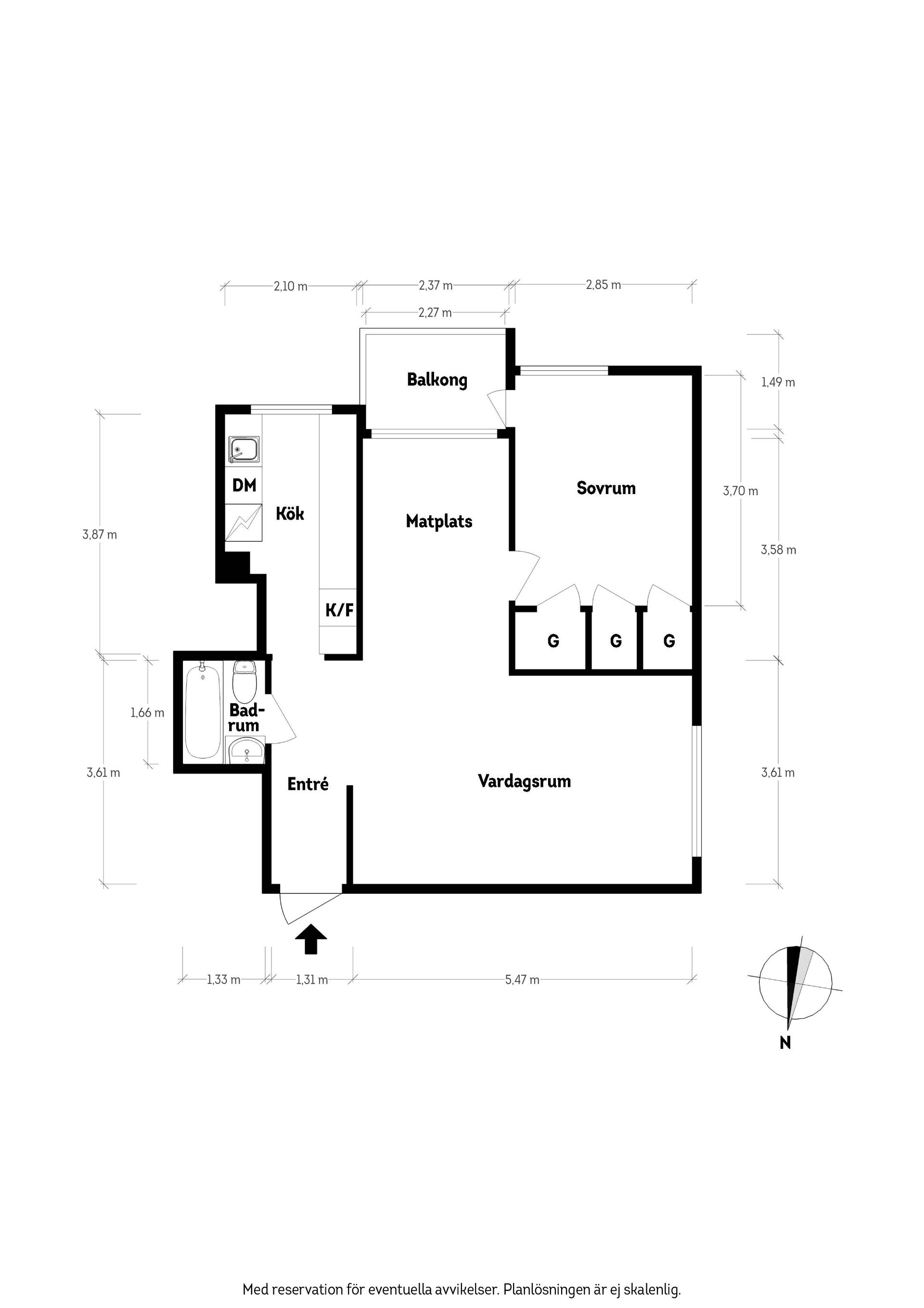 Bostadsrätt, Storhöjdsgatan 12, Strömmensberg, Göteborg