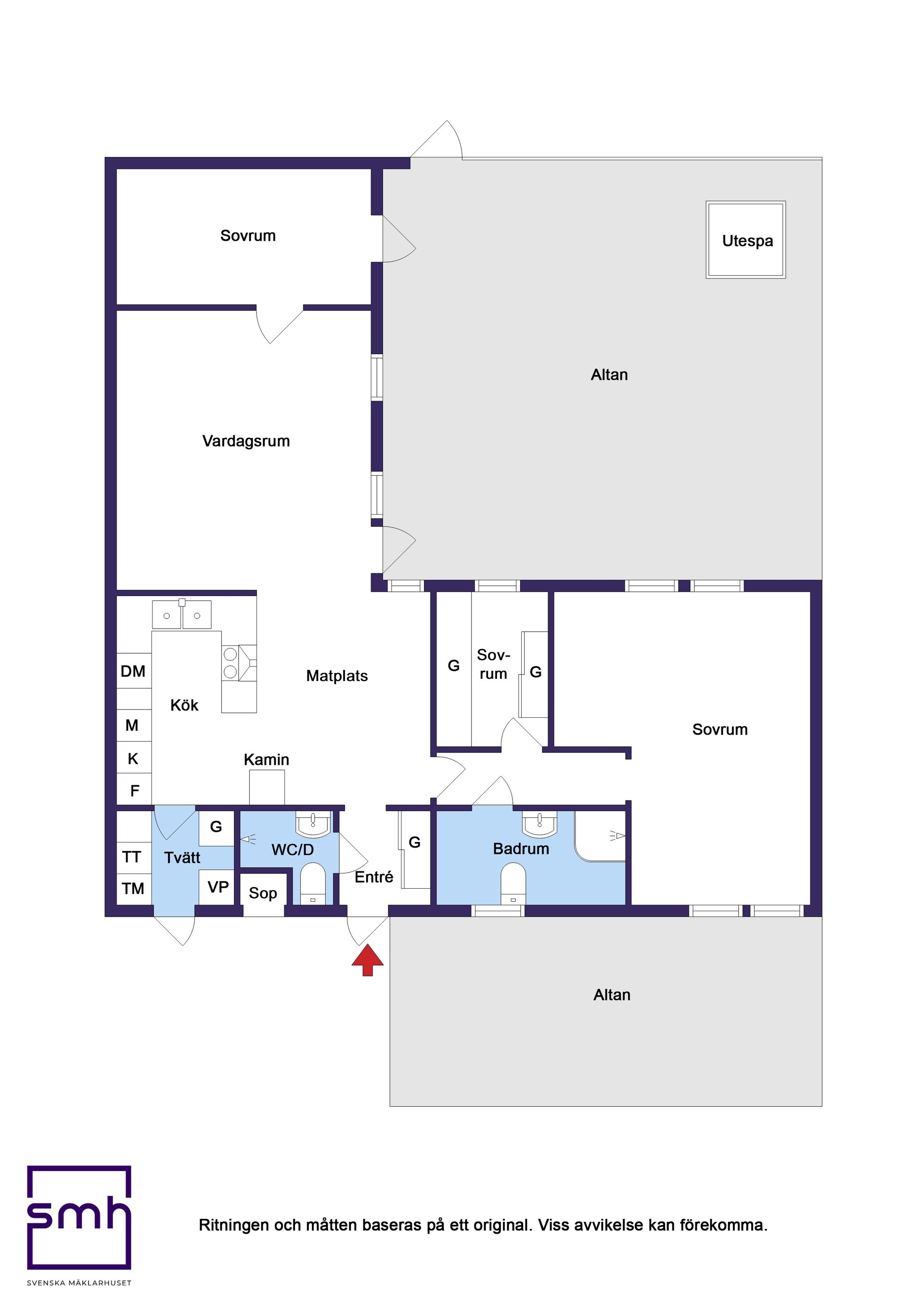 Radhus, Stora Hundens gata 520, Brandbergen, Haninge