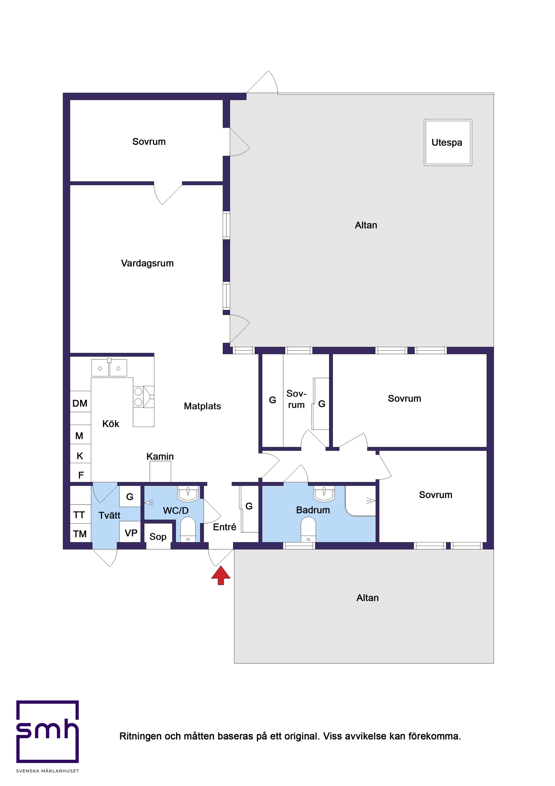 Radhus, Stora Hundens gata 520, Brandbergen, Haninge
