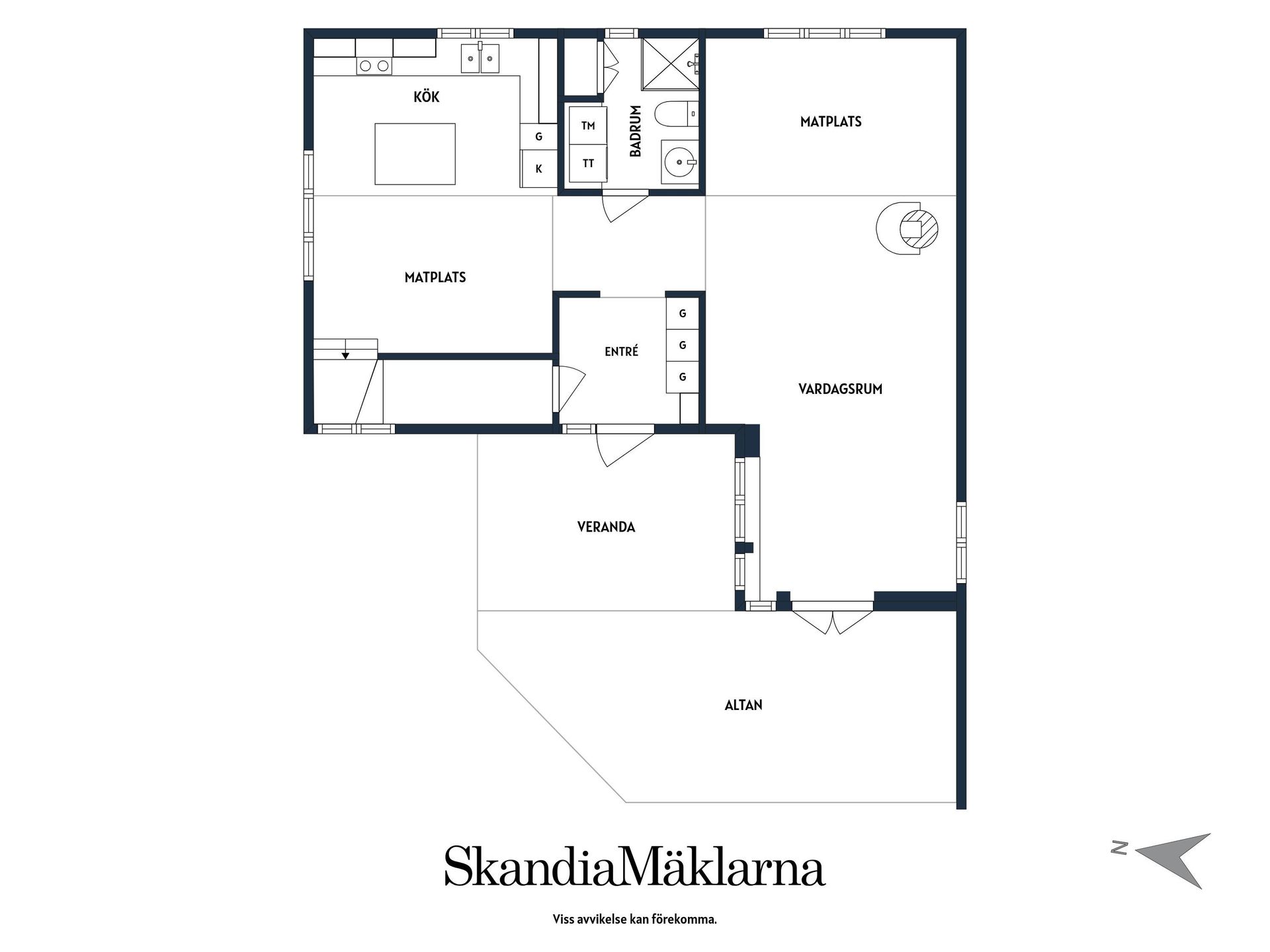 Villa, Lekgränd 2, Mariefred Stadsparken, Strängnäs
