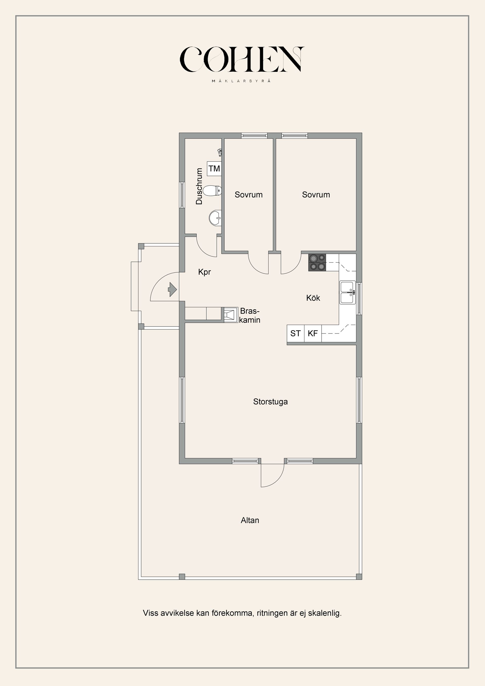 Villa, Skyttorpets väg 6, Burvik, Uppsala