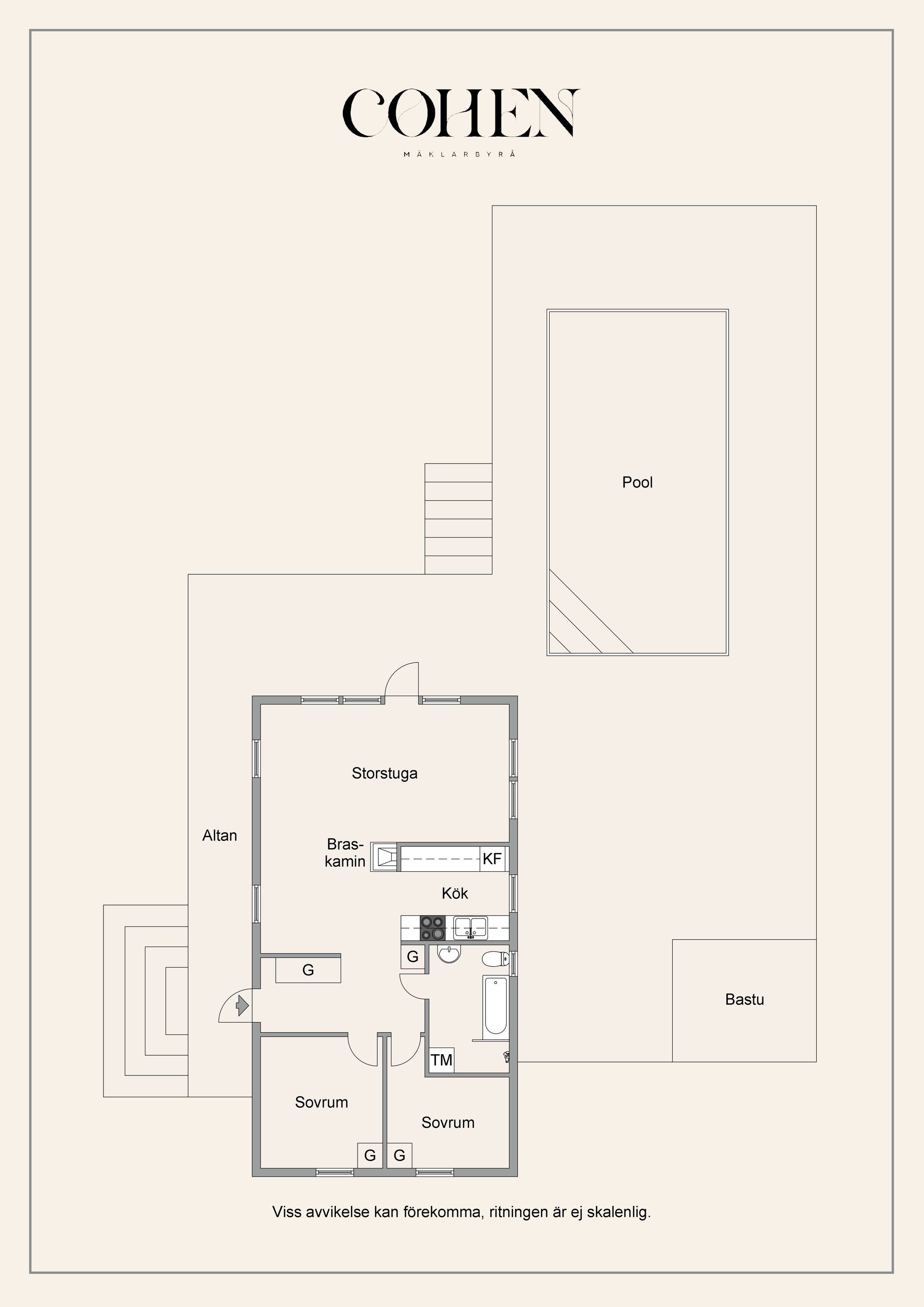 Villa, Skyttorpets väg 6, Burvik, Uppsala