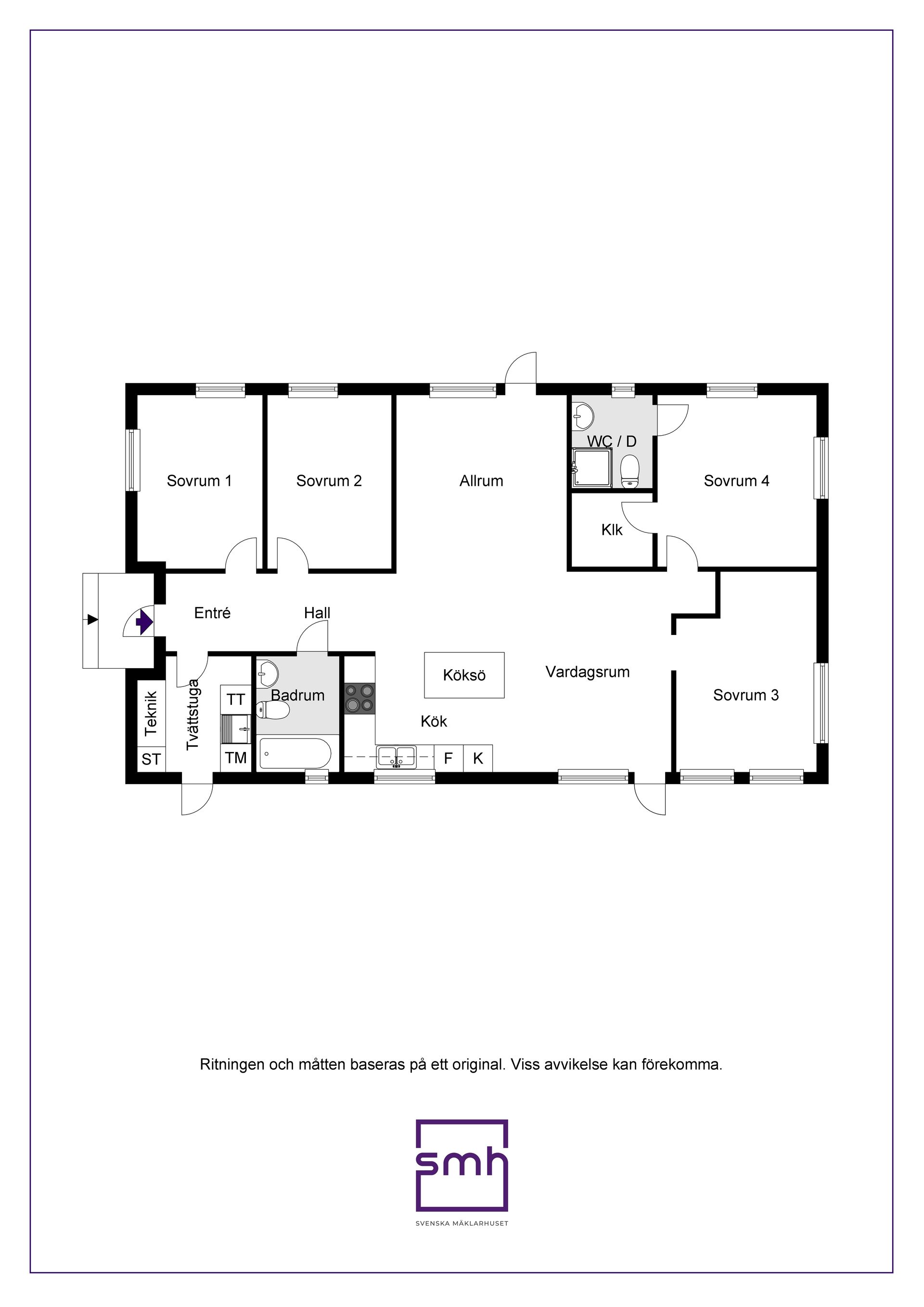 Villa, Tibble Skogsväg 44, Kungsängen/Norrboda, Upplands-Bro