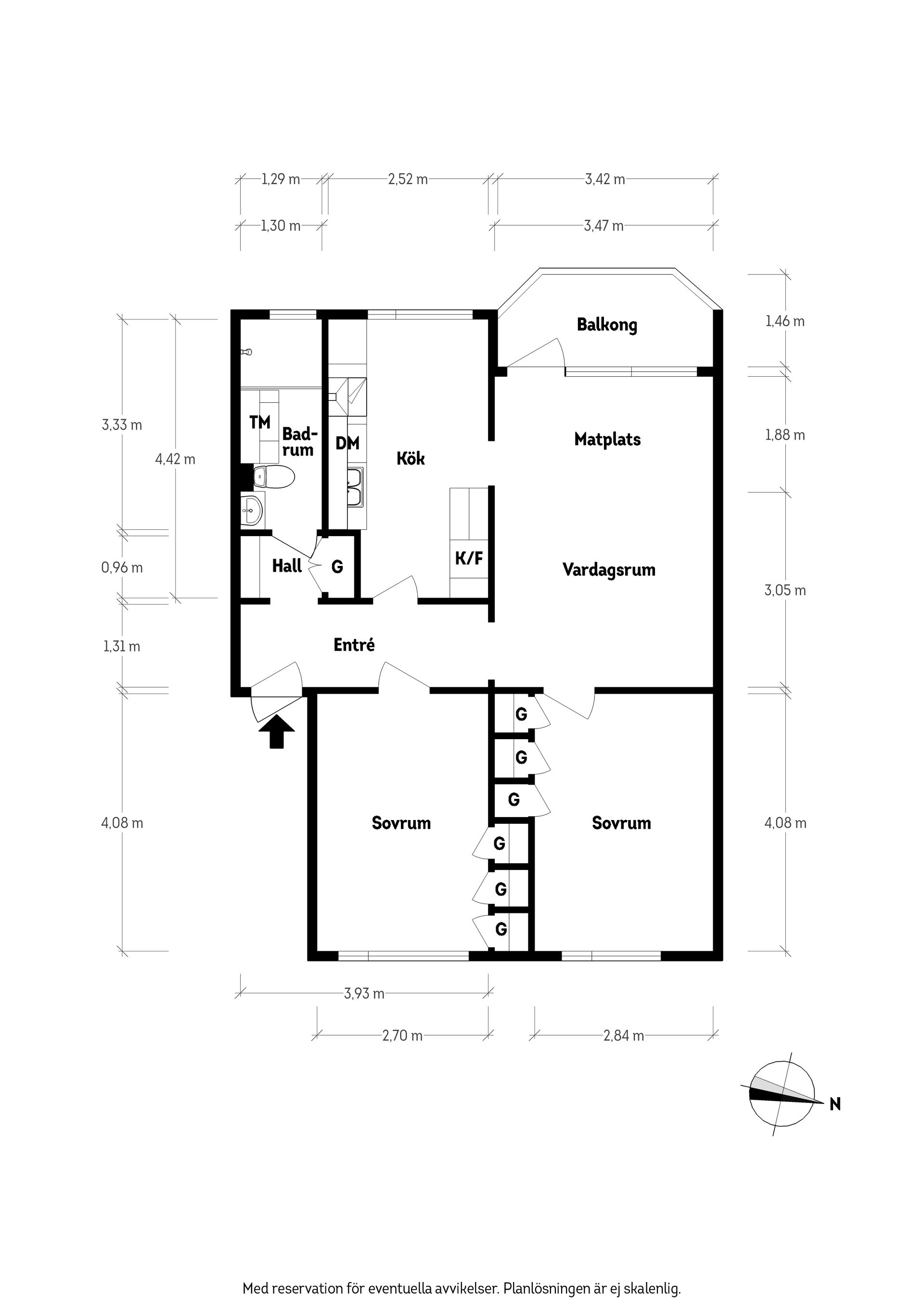 Bostadsrätt, Träringen 70, Björkekärr, Göteborg