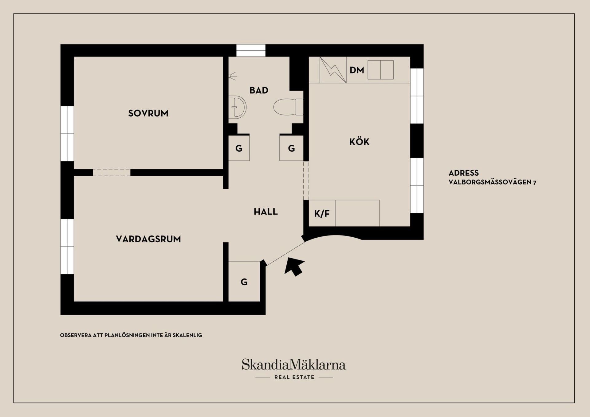 Bostadsrätt, Valborgsmässovägen 7, Midsommarkransen/Telefonplan, Stockholm