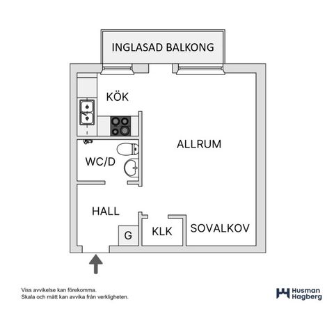 Bostadsrätt, Nipvägen 3, Teg, Umeå