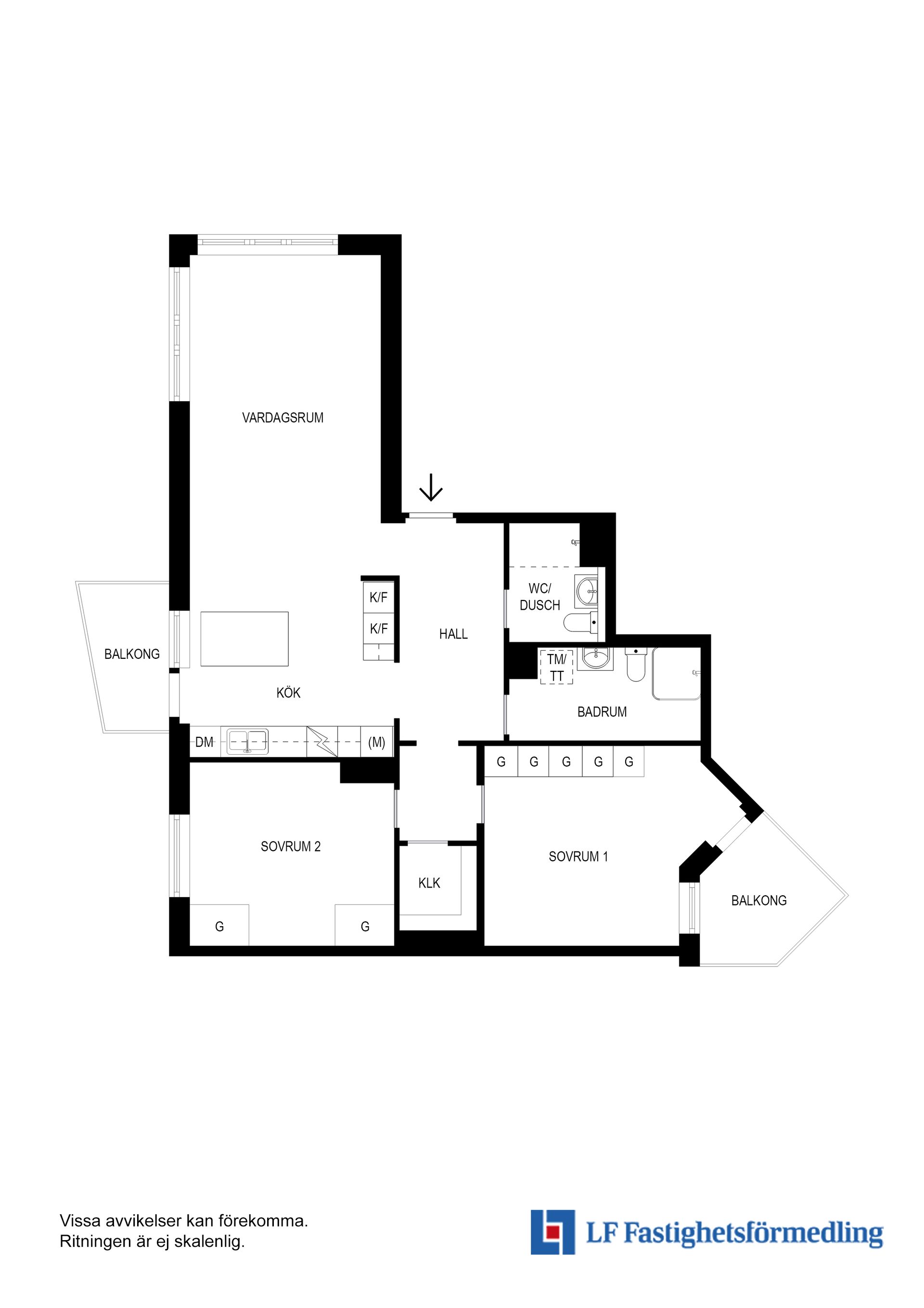 Bostadsrätt, Djupdalsvägen 4D, Edsbacka, Sollentuna