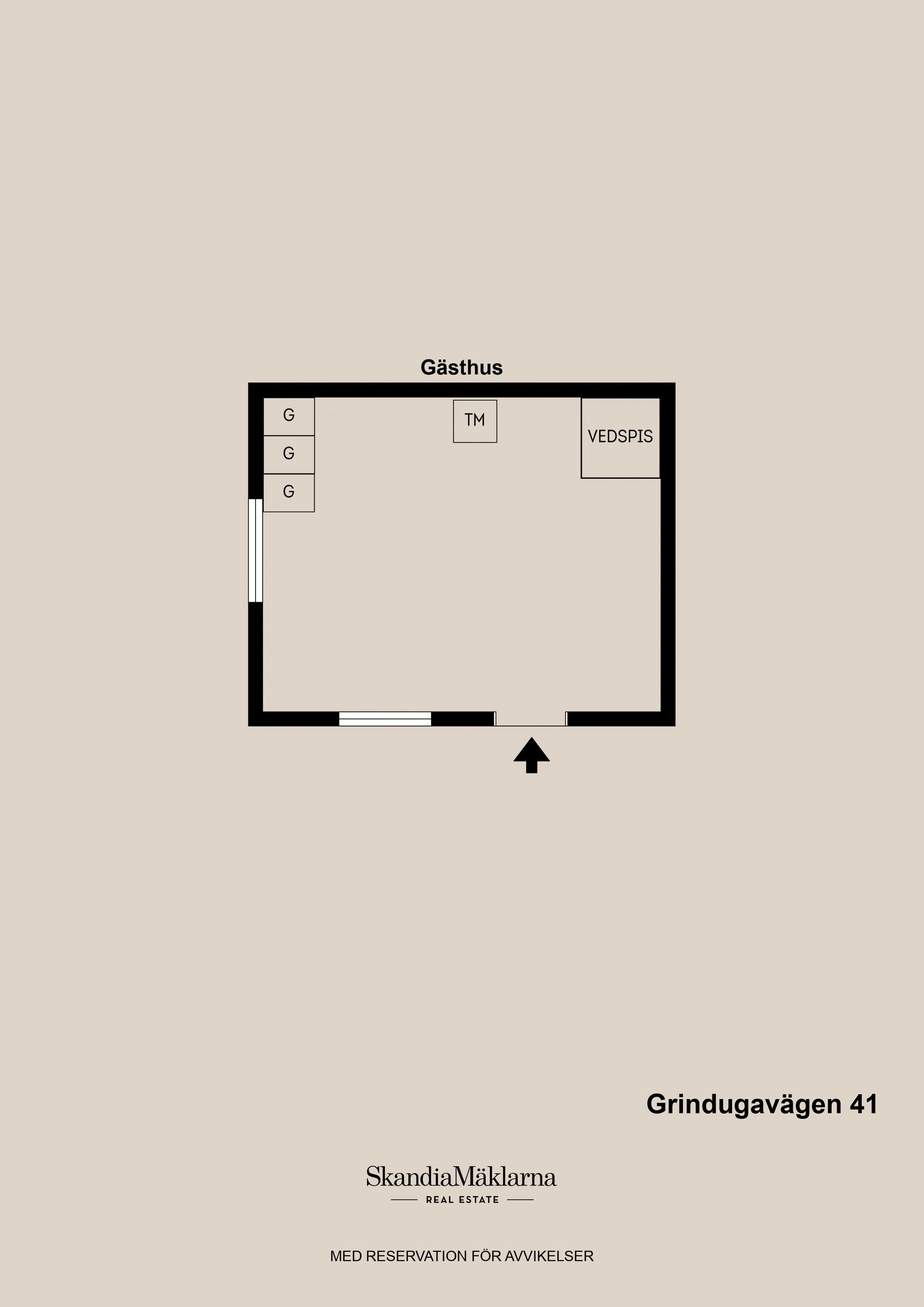 Fritidshus, Grindugavägen 41, Grinduga, Gävle