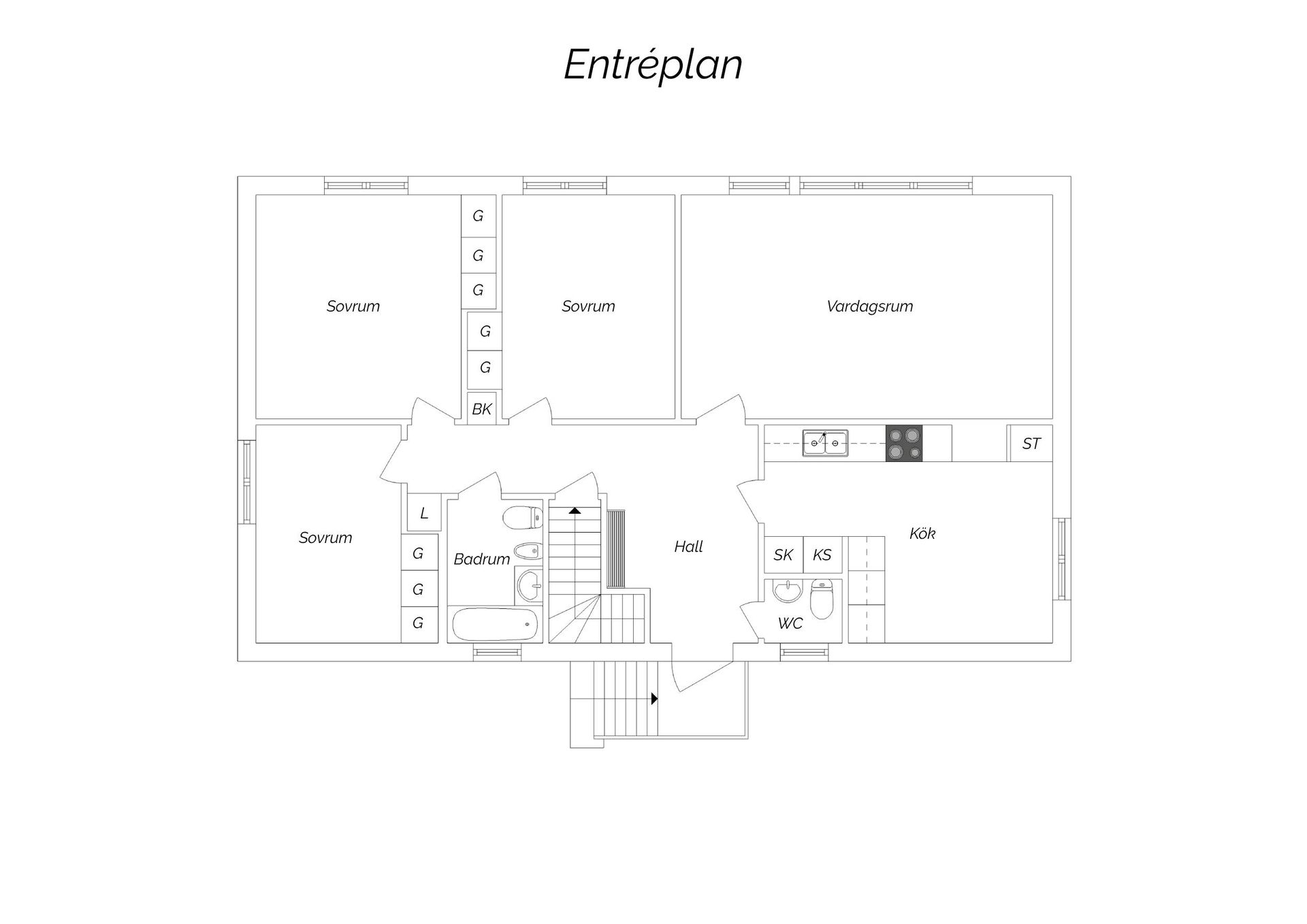 Villa, Balders väg 5, Knislinge, Östra Göinge