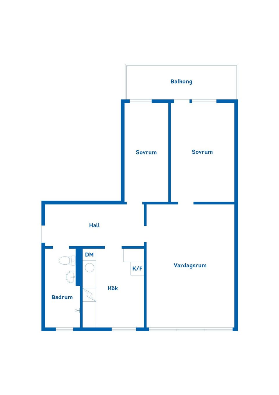 Bostadsrätt, Kommendantsvägen 2, Näsby, Kristianstad