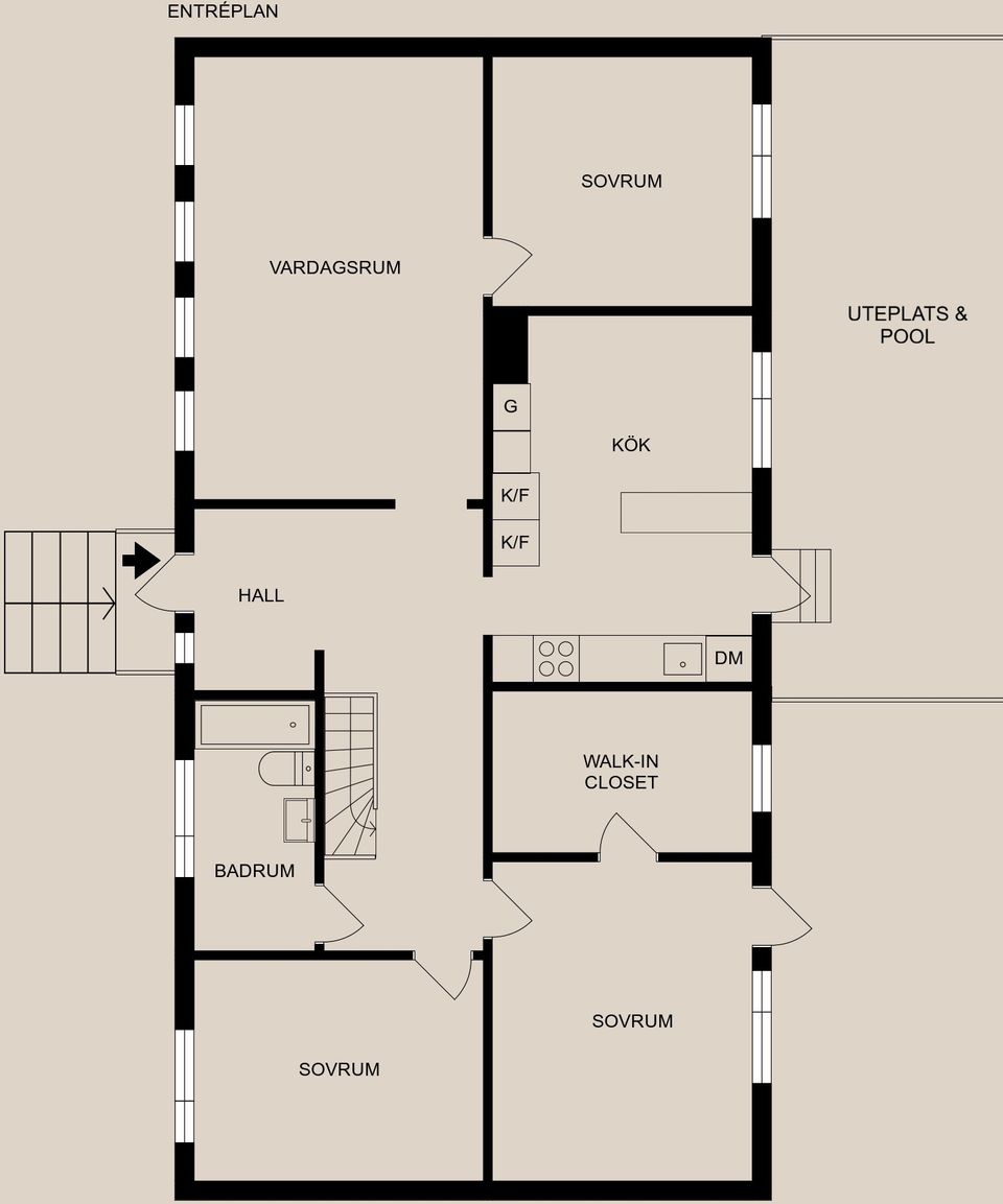 Villa, Birkövägen 7, Östra Husby, Norrköping