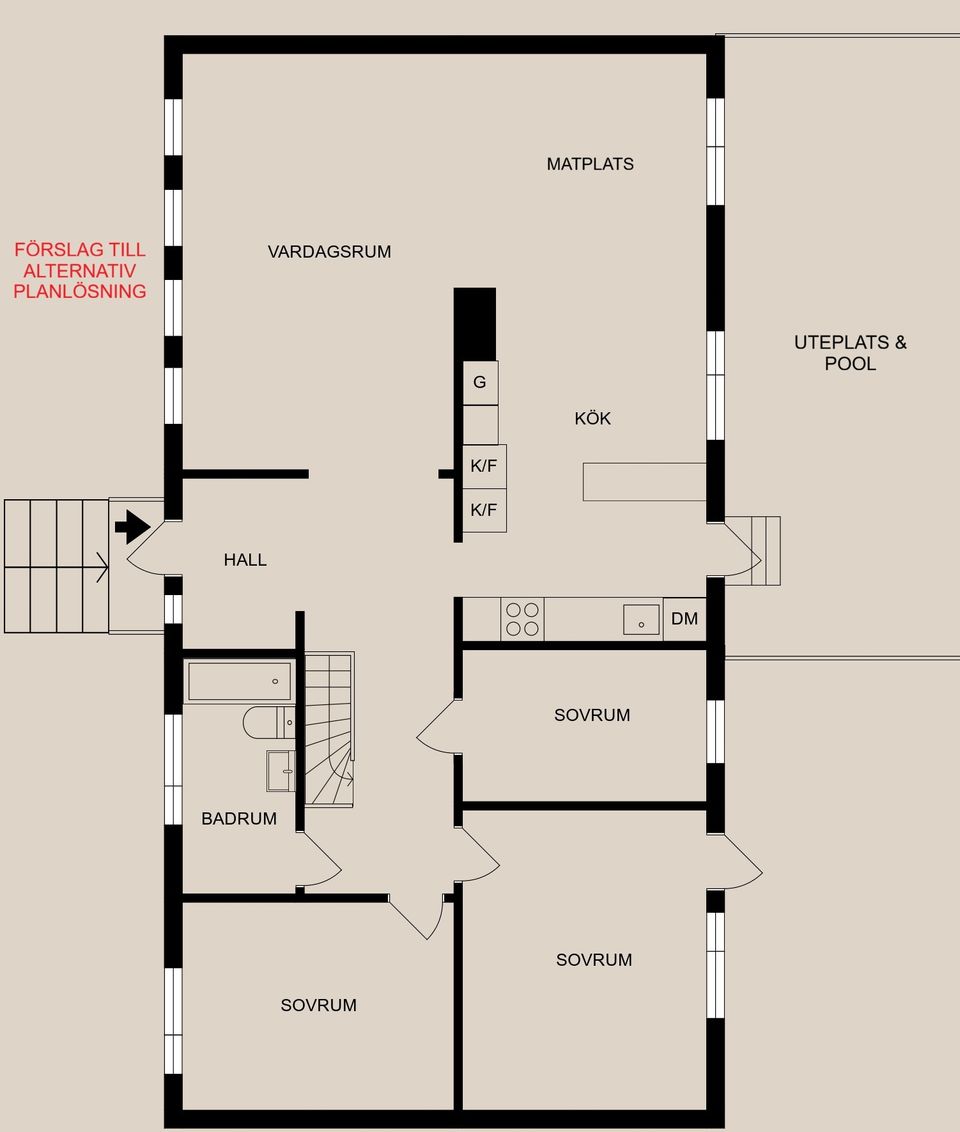 Villa, Birkövägen 7, Östra Husby, Norrköping