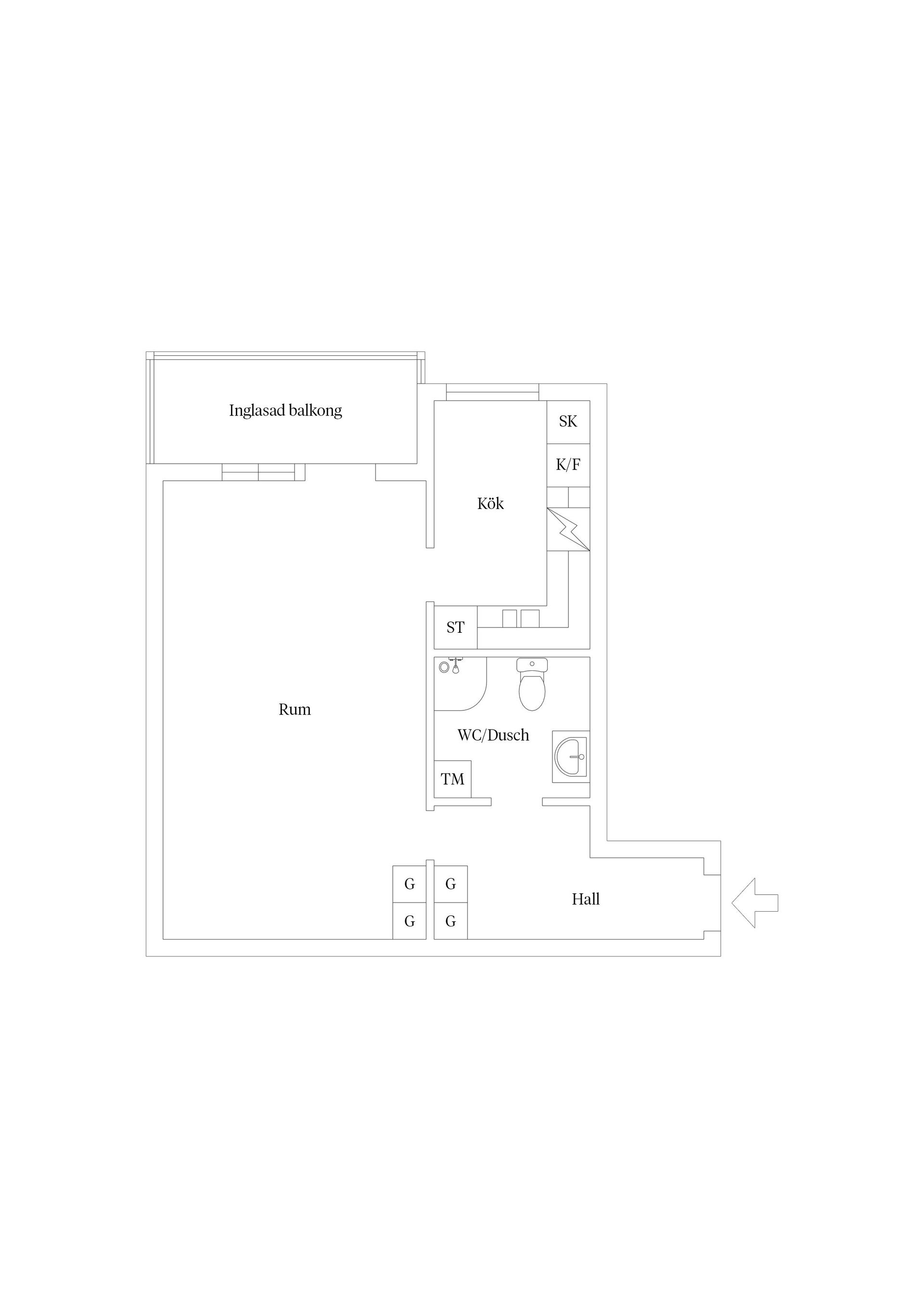 Bostadsrätt, Skogsvägen 10B, Timrå