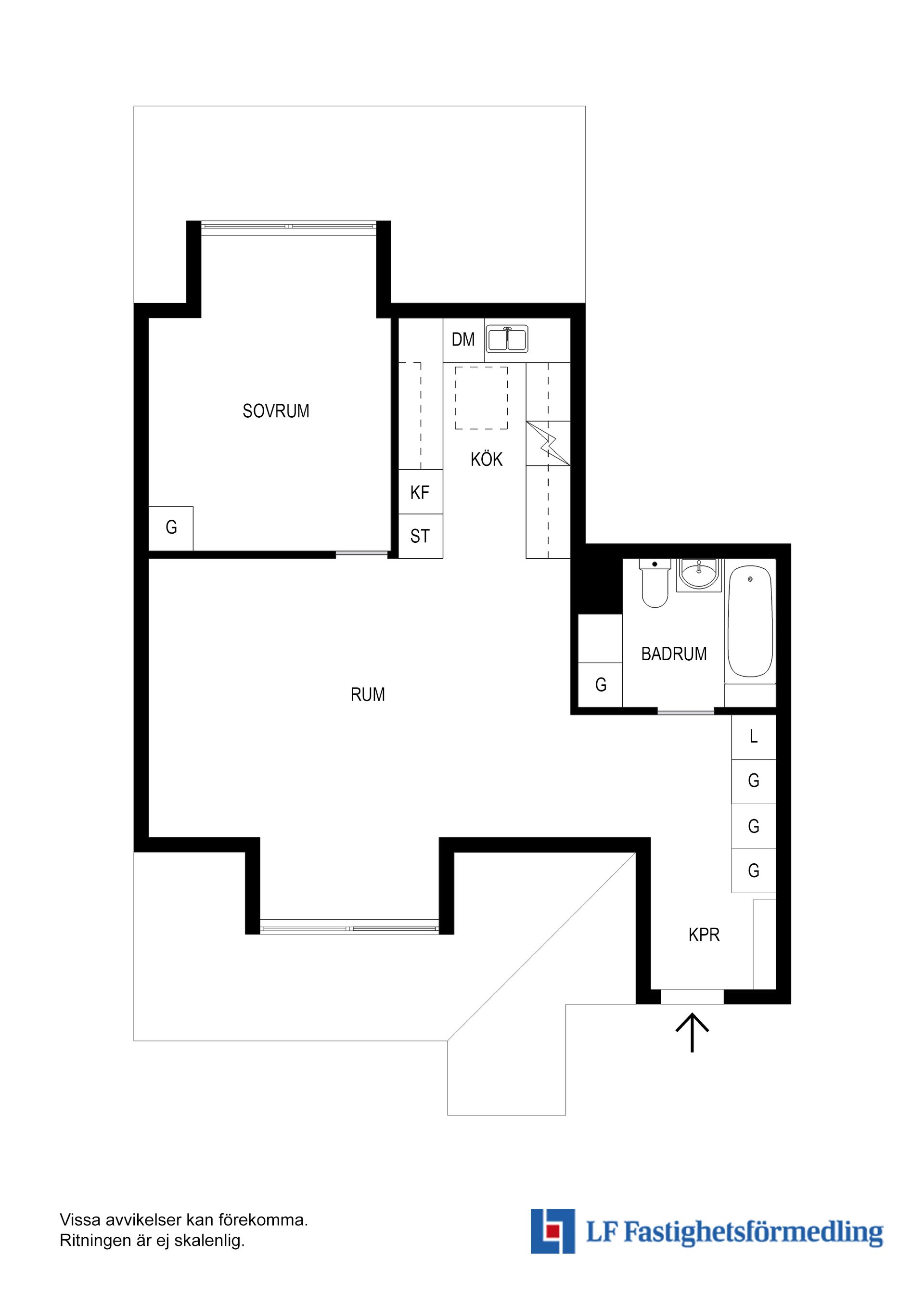 Bostadsrätt, Sofielundsvägen 13, Sollentuna Centrum, Sollentuna