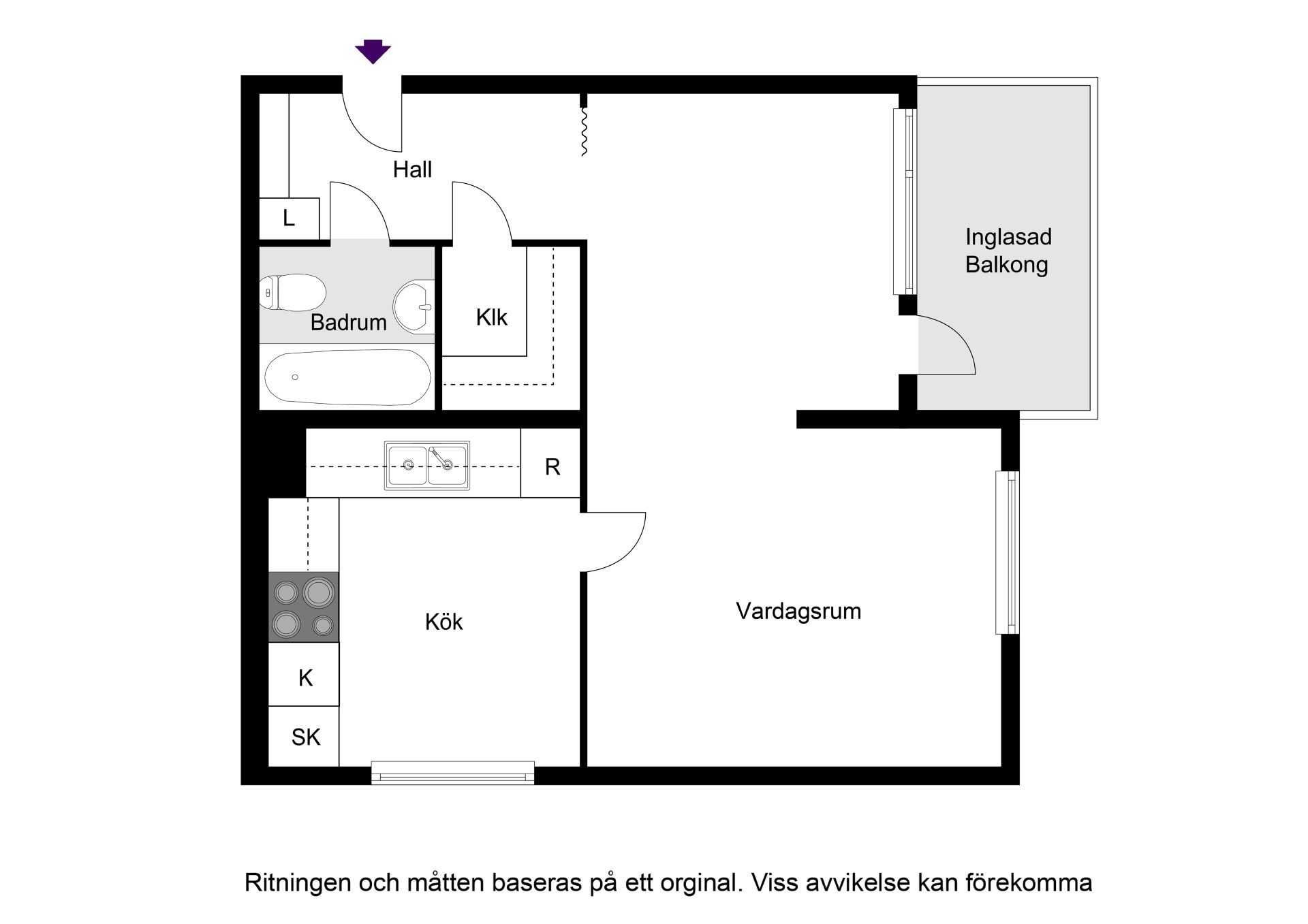 Bostadsrätt, Åkerbyvägen 374, Täby Centrum, Täby