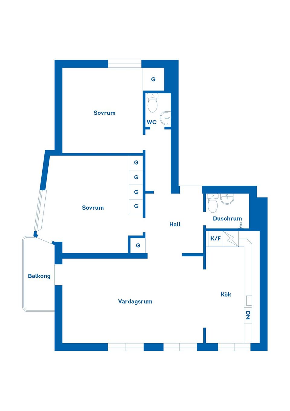 Bostadsrätt, Brunnshusgatan 21C, Norrstaden, Härnösand