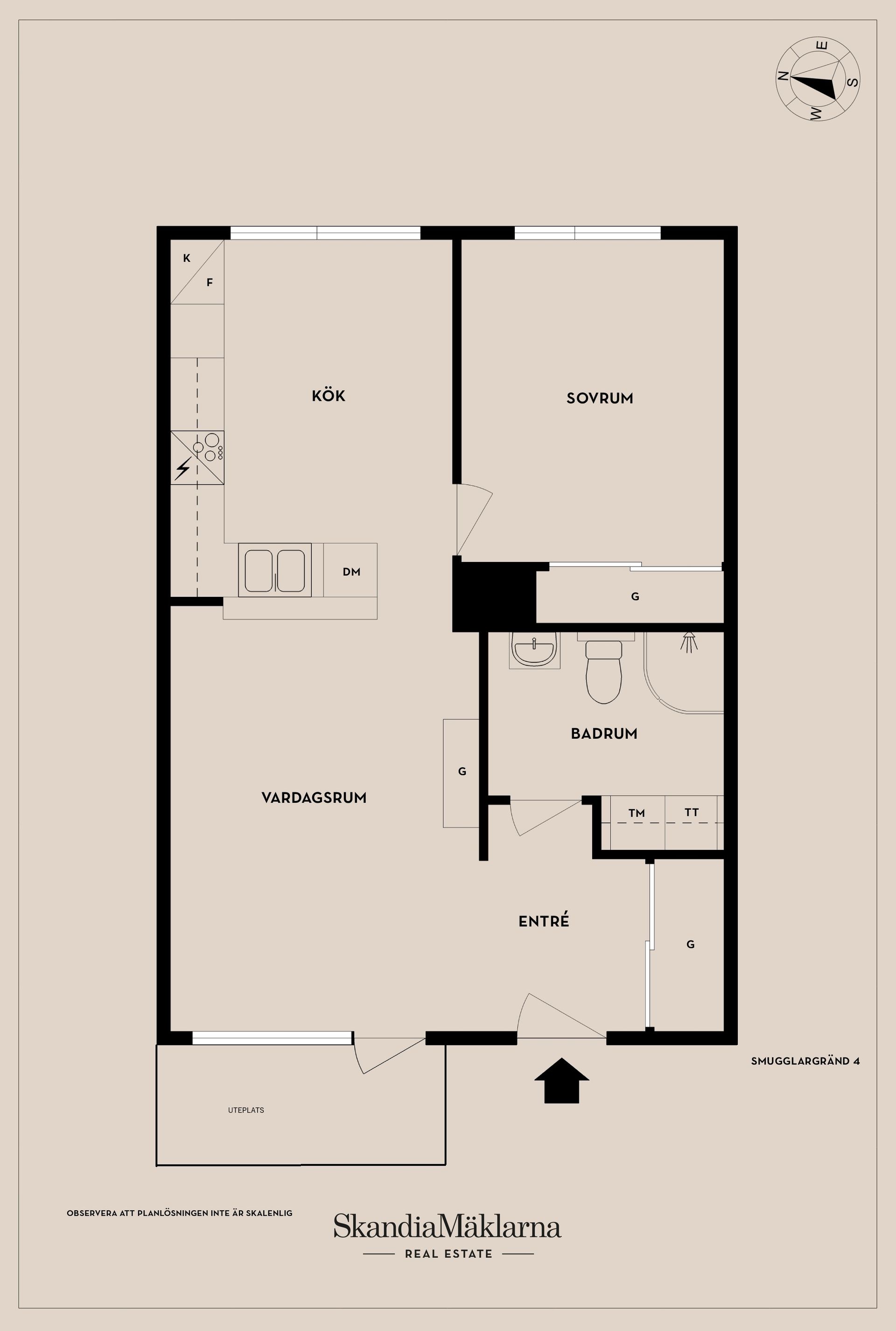 Bostadsrätt, Smugglargränd 4, Oceanhamnen, Helsingborg, Helsingborg